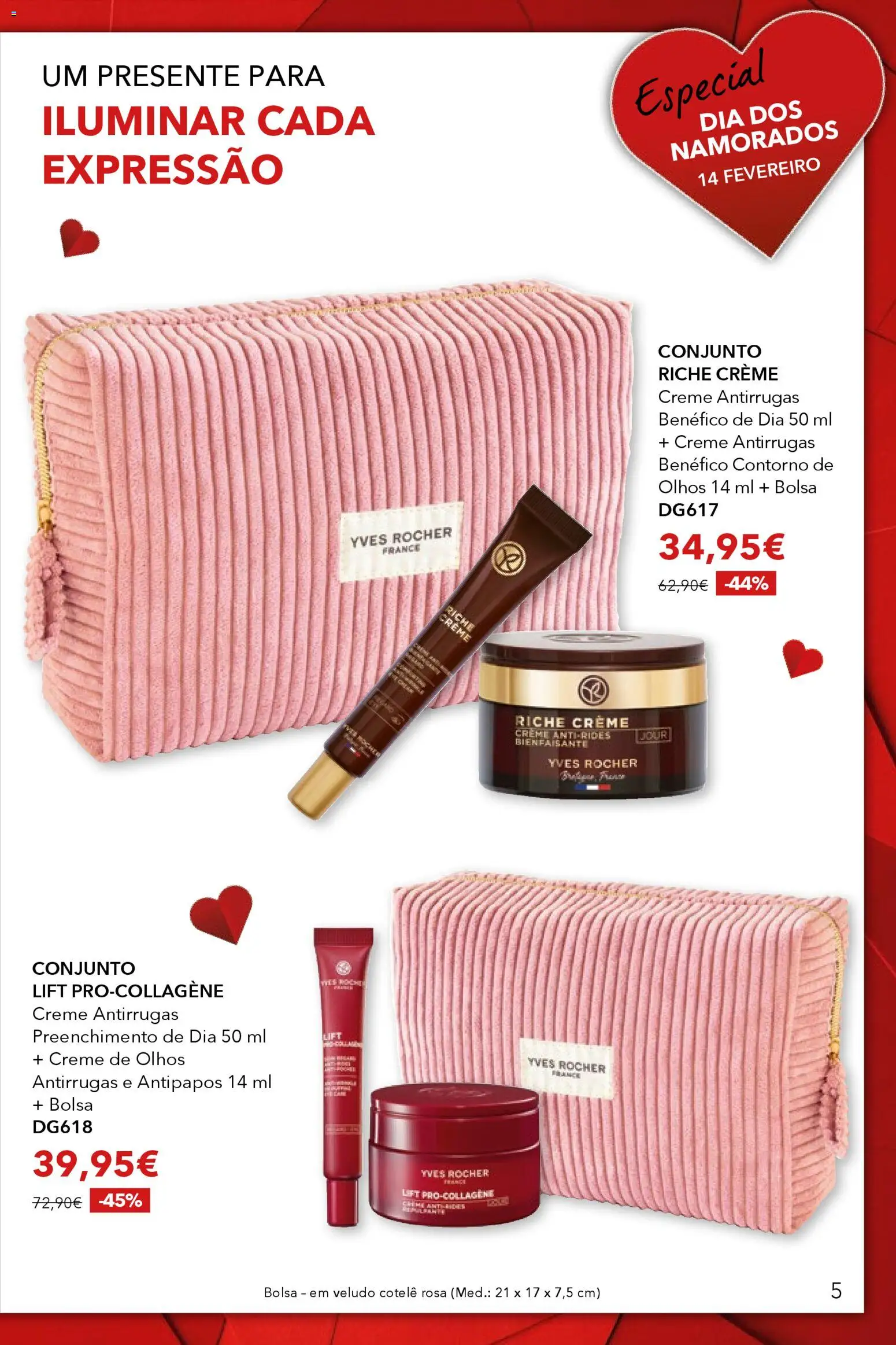 Yves Rocher - Dia dos namorados  │ válido de 30.01.2026 | Página: 5 | Produtos: Bolsa, Creme