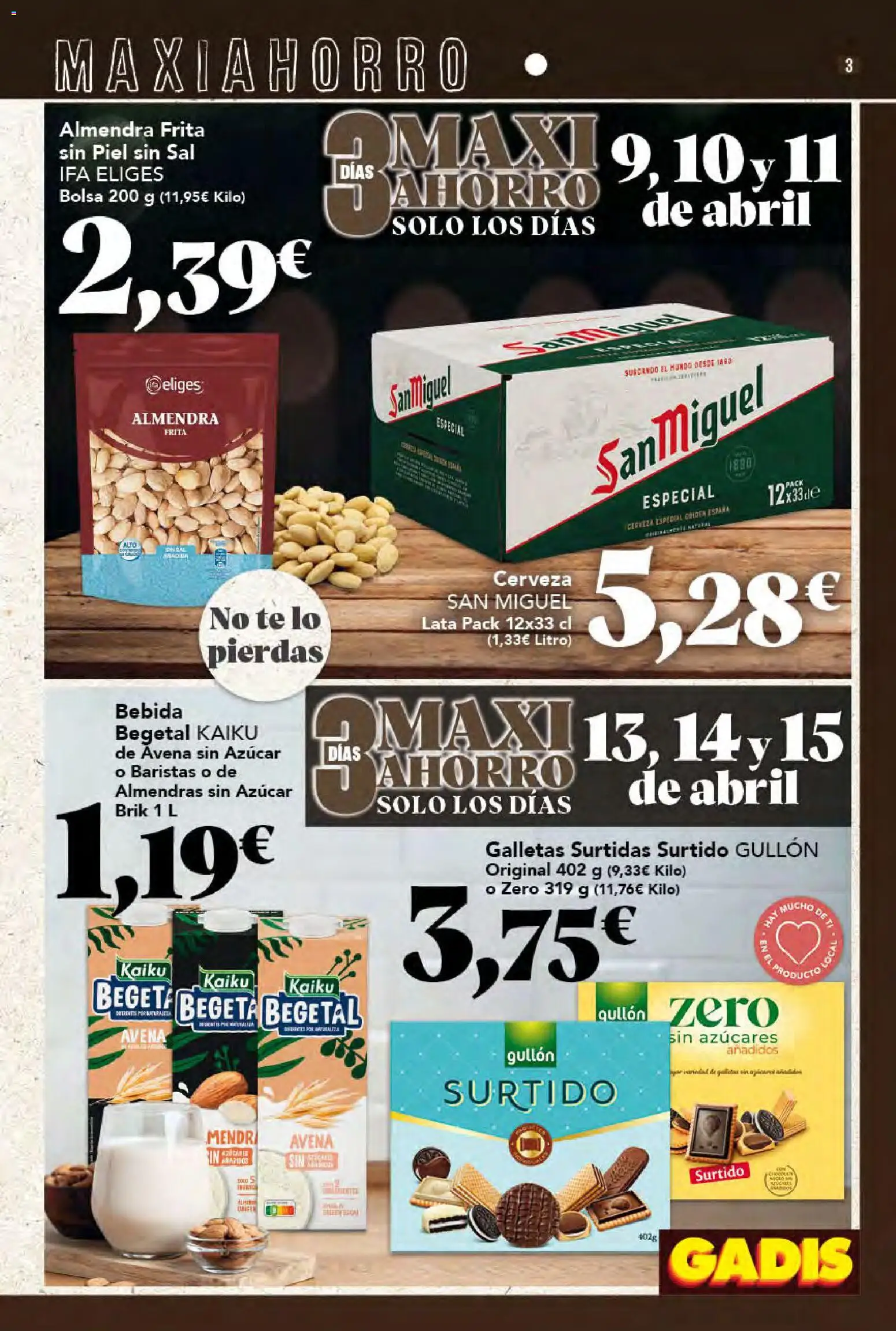 Gadis folleto │ válido desde el 09.04.2026 | Página: 3
