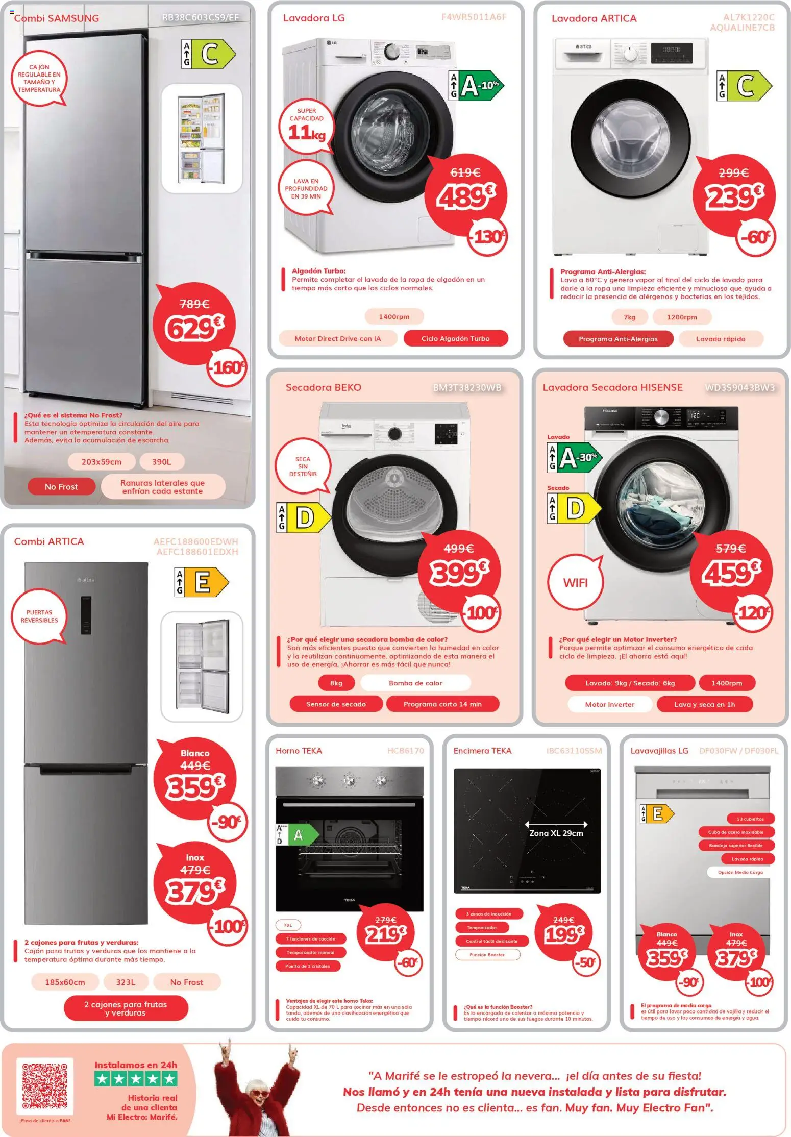 Mi Electro - folleto │ válido desde el 01.02.2026 | Página: 2 | Productos: Ropa, Βρεφικό κρεβάτι, Secadora, Lavavajillas