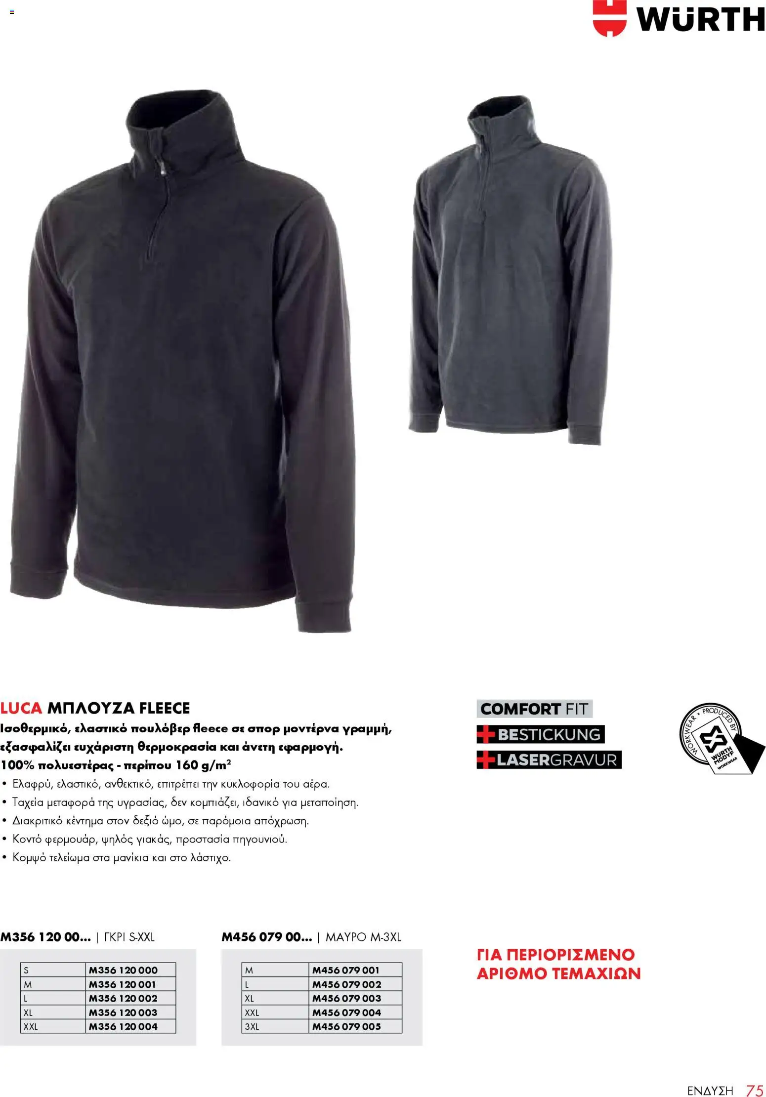 WURTH - ΜΑΠ – σε ισχύ από 01.01.2026 | Σελίδα: 75