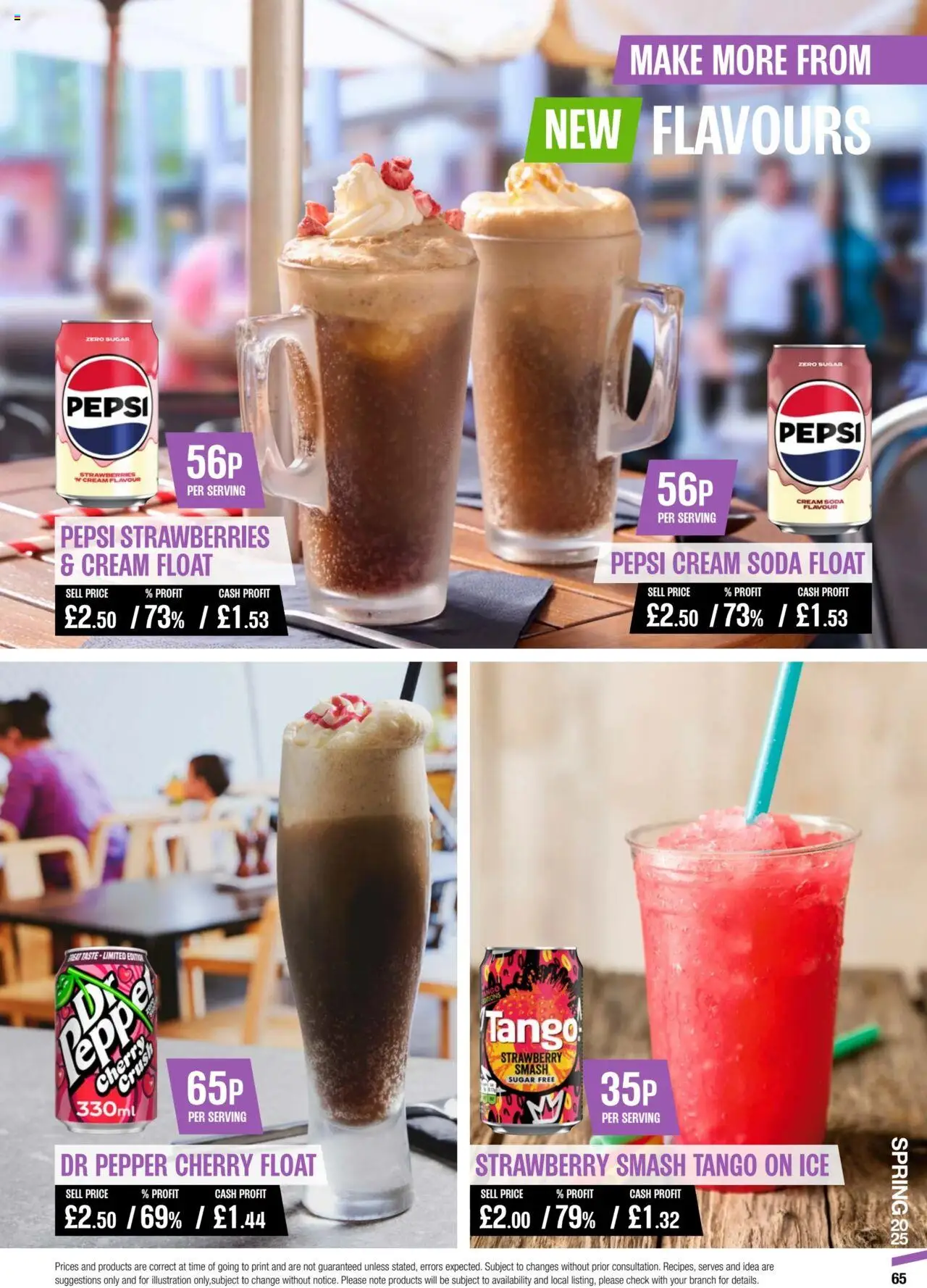  | Page: 65 | Products: Strawberries, Soda, Strawberry, Pepper
