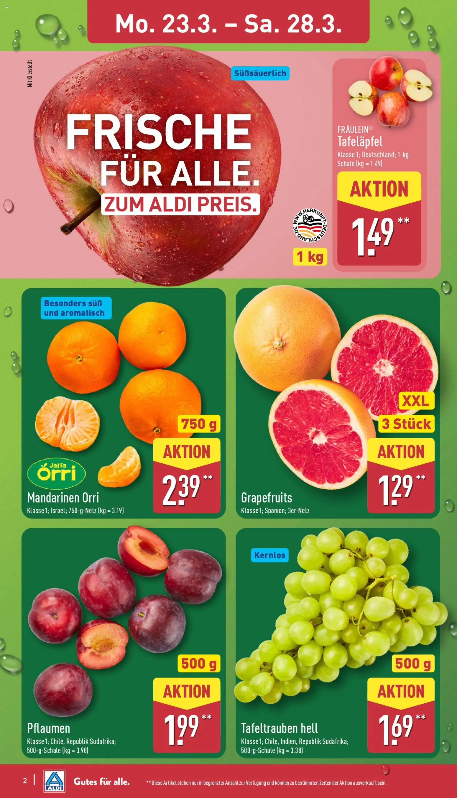 Aldi Prospekt 	 – gültig ab 23.03.2026 | Seite: 6
