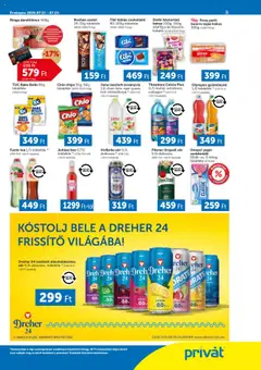 PRIVÁT akciós ujság - amely érvényes a következő dátumtól: 17.07.2025 | Oldal: 3