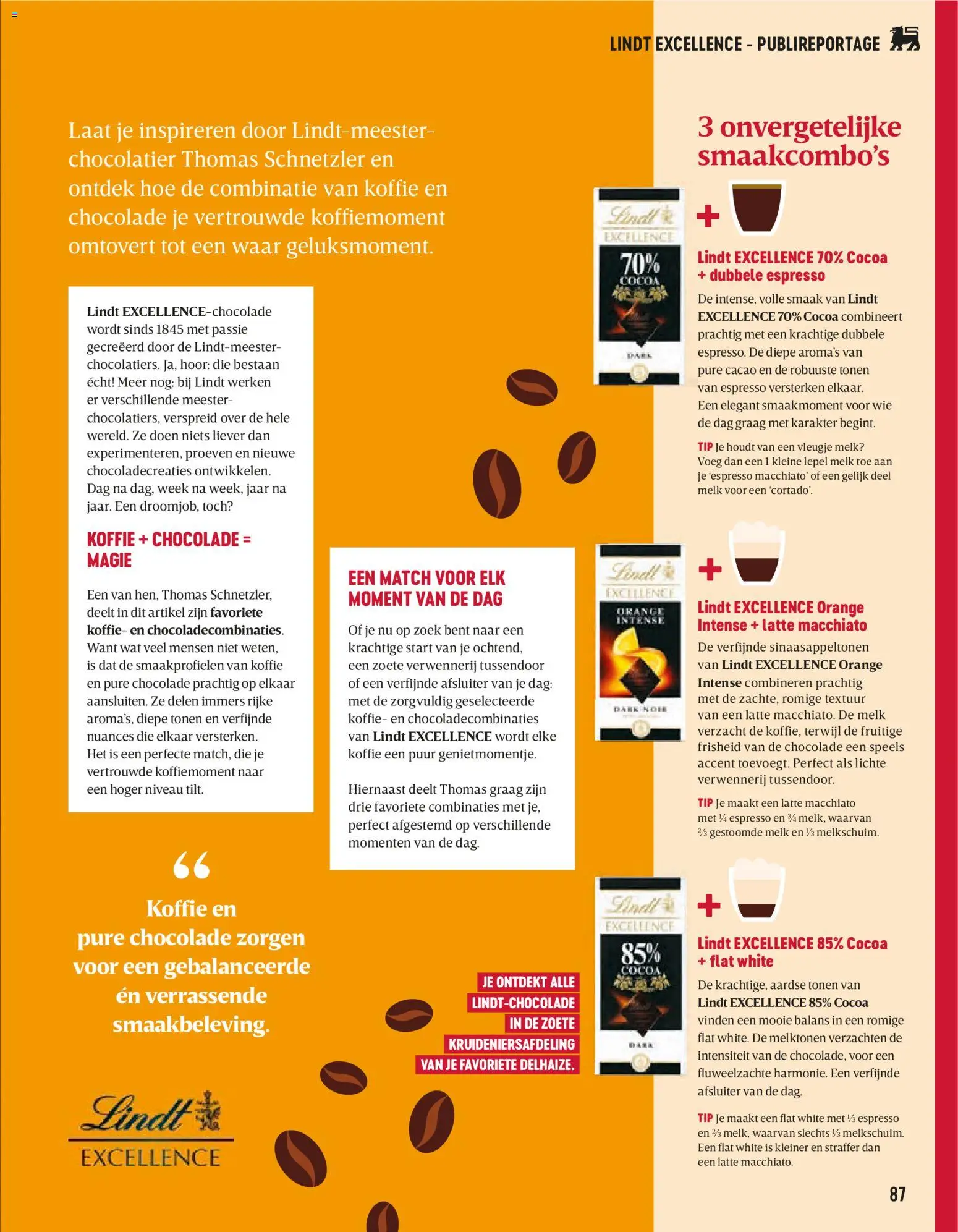 {H1} | Pagina: 87 | Producten: Melk, Koffie, Chocolade