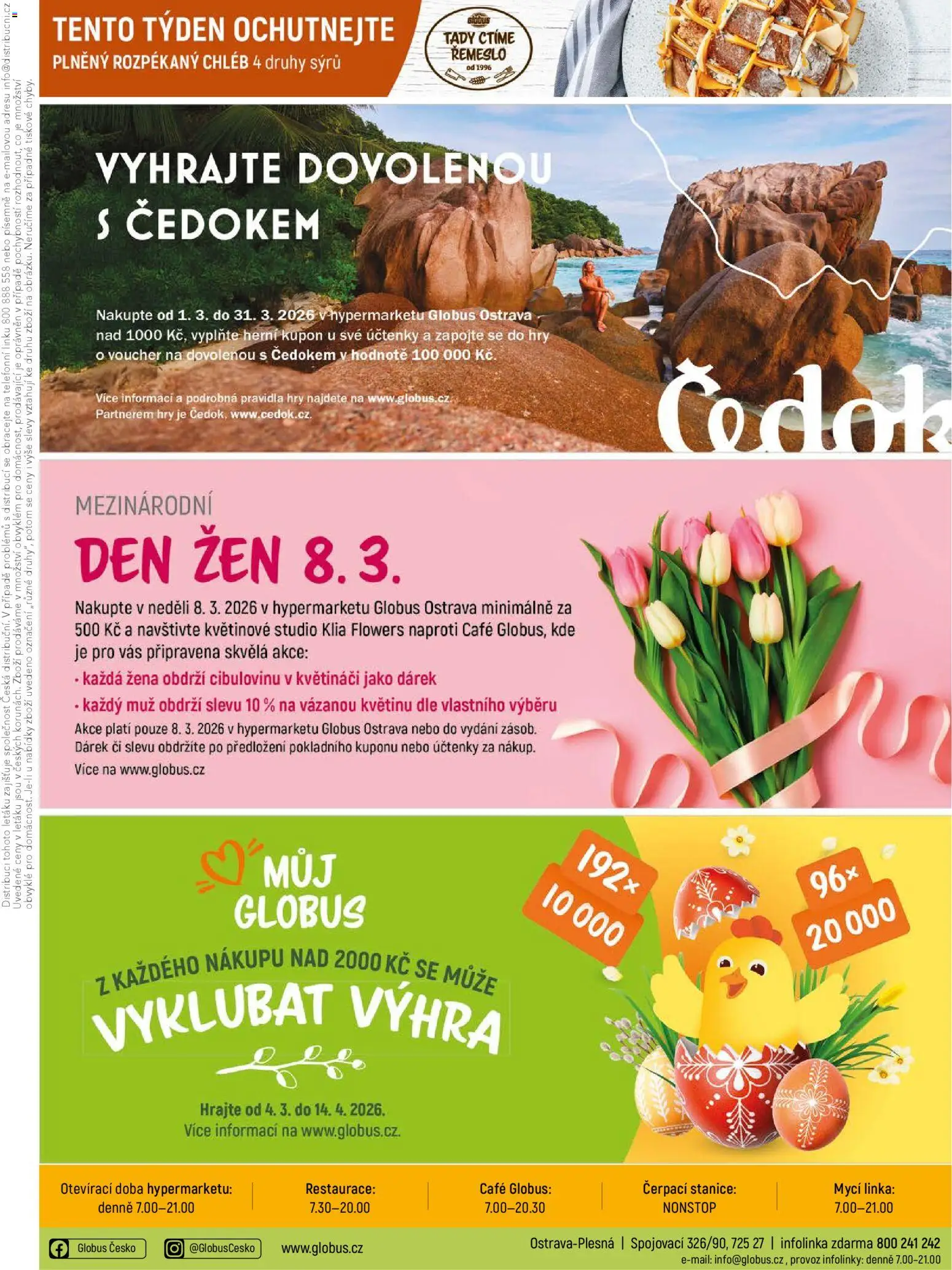 Globus leták - Ostrava od 04.03.2026 | Strana: 29 | Produkty: Globus, Chléb