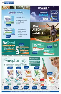 Anteprima del volantino Sirene Blu volantino valido a partire dal 03.03.2026 | Pagina: 12 | Prodotti: Tè, Integratore alimentare, Aloe vera
