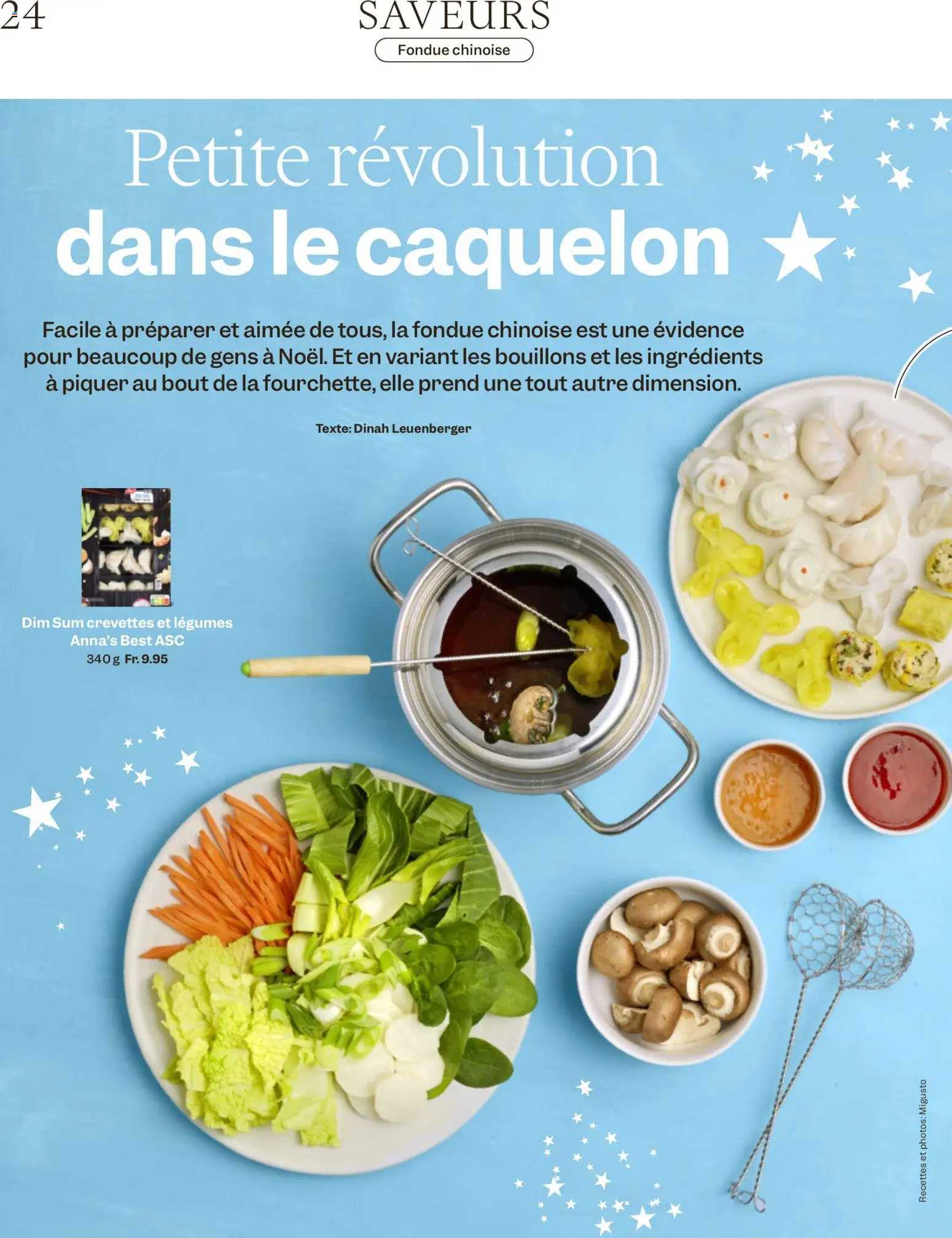 Migros Magazin FR – gültig ab 22.12.2025 | Seite: 24 | Produkte: Fondue