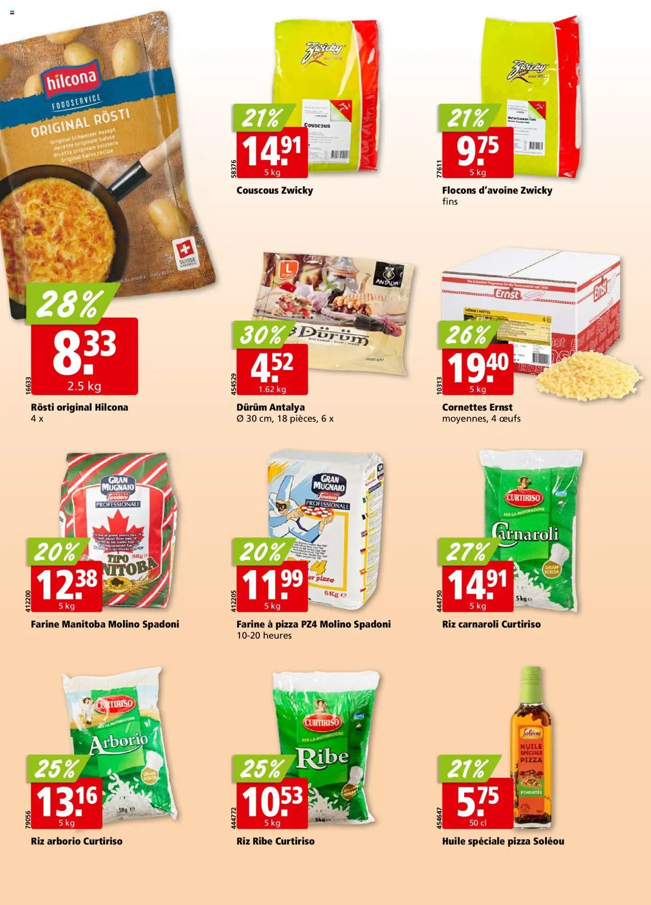 Aligro Aktionen Chavannes, Matran, Genève, Sion ab 25.08.2025 | Seite: 22 | Produkte: Teigwaren, Pizza