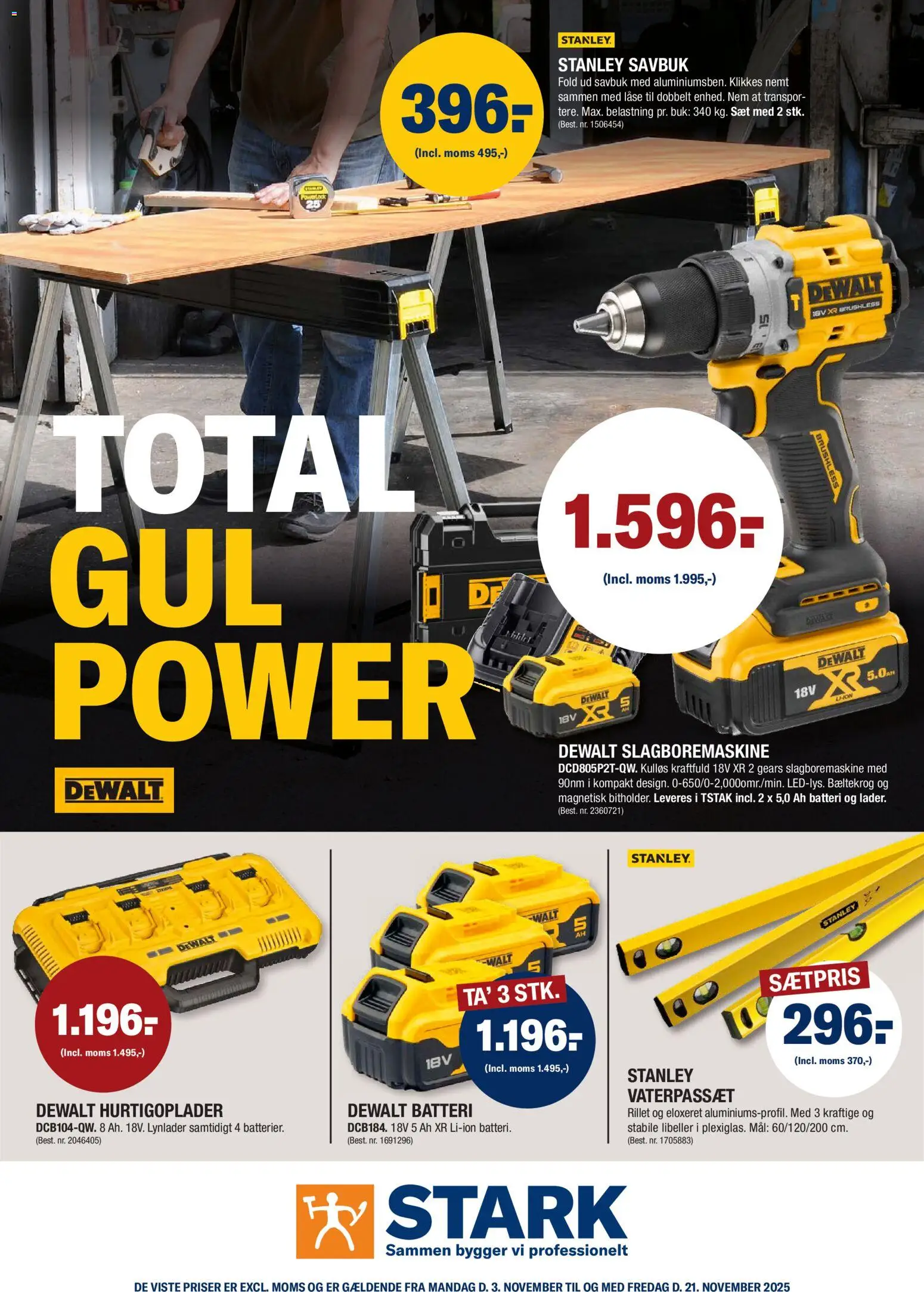 Stark tilbudsavis – gyldig fra 03.11.2025 | Side: 1 | Produkter: Batteri