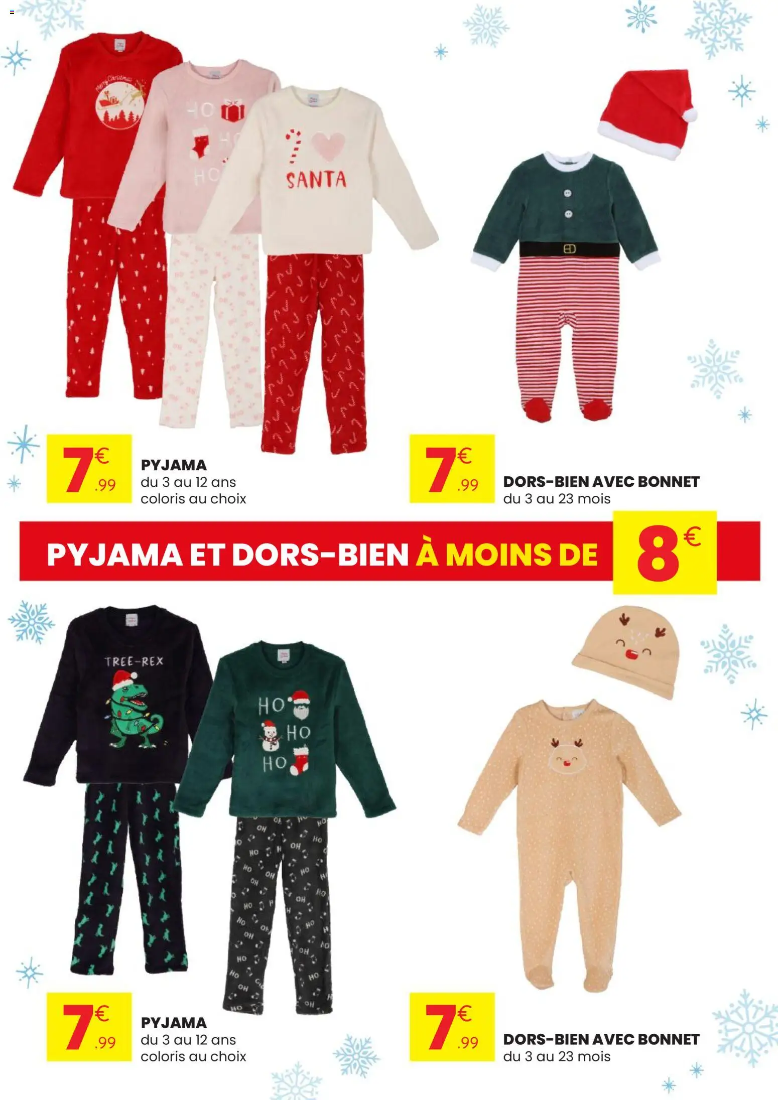 {H1} | Page: 3 | Produits: Bonnet, Pyjama