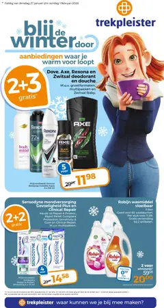 Trekpleister - Folder - Voorbeeld van een folder van Trekpleister, geldig van 27.01.2026
