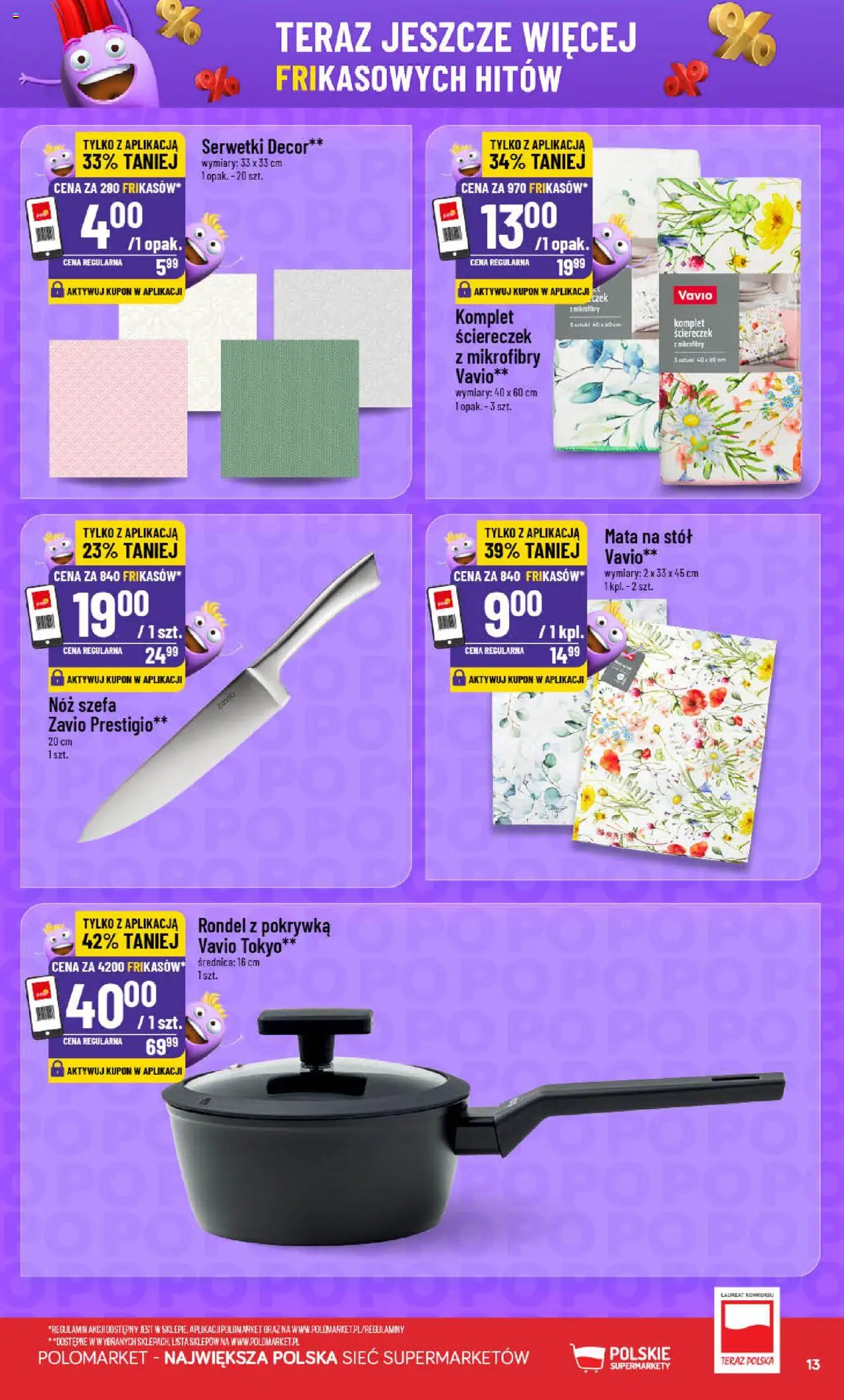 POLOmarket Gazetka - Frikasowe hity od 04.06.2025 | Strona: 13 | Produkty: PC, Stół