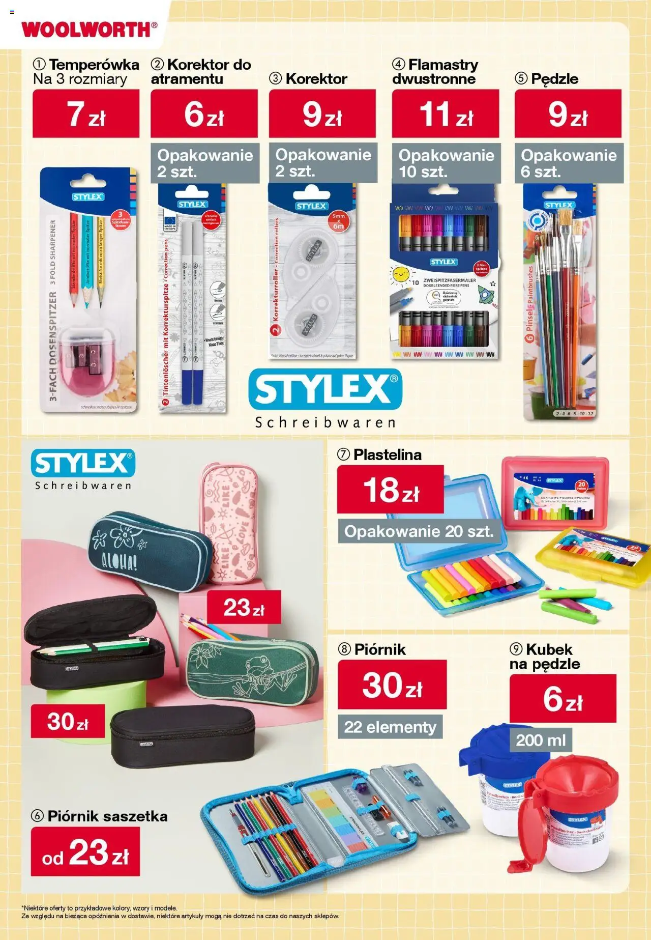 Woolworth Gazetka od 22.08.2025 | Strona: 19 | Produkty: Temperówka, Korektor