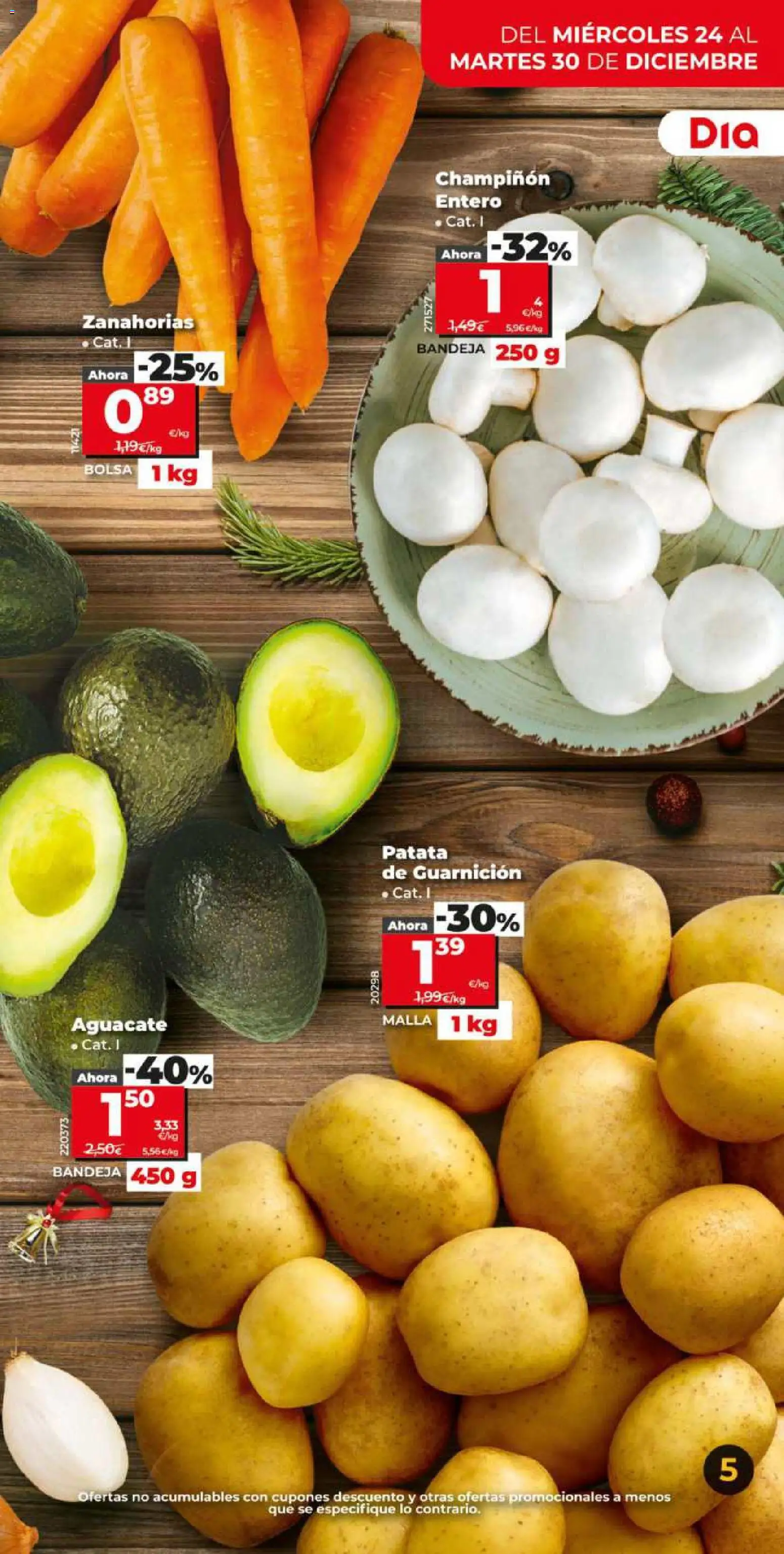 Dia - folleto Market │ válido desde el 24.12.2025 | Página: 5 | Productos: Bolsa, Bandeja