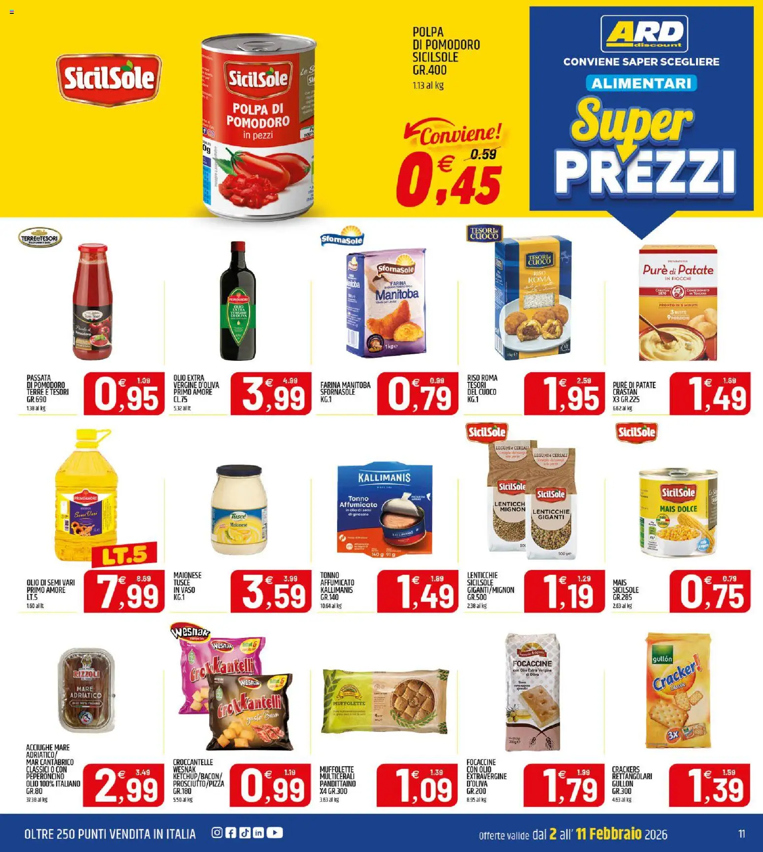Volantino ARD Discount del 02.02.2026 | Pagina: 11