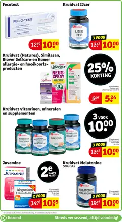Kruidvat folder week 13 - Voorbeeld van een folder van Kruidvat, geldig van 24.03.2026 | Pagina: 41 | Producten: La, Supplementen, Oogdruppels, Kan