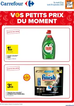 Carrefour - Prévisualisation de Carrefour catalogue semaine 39 valide à partir de 23.09.2025