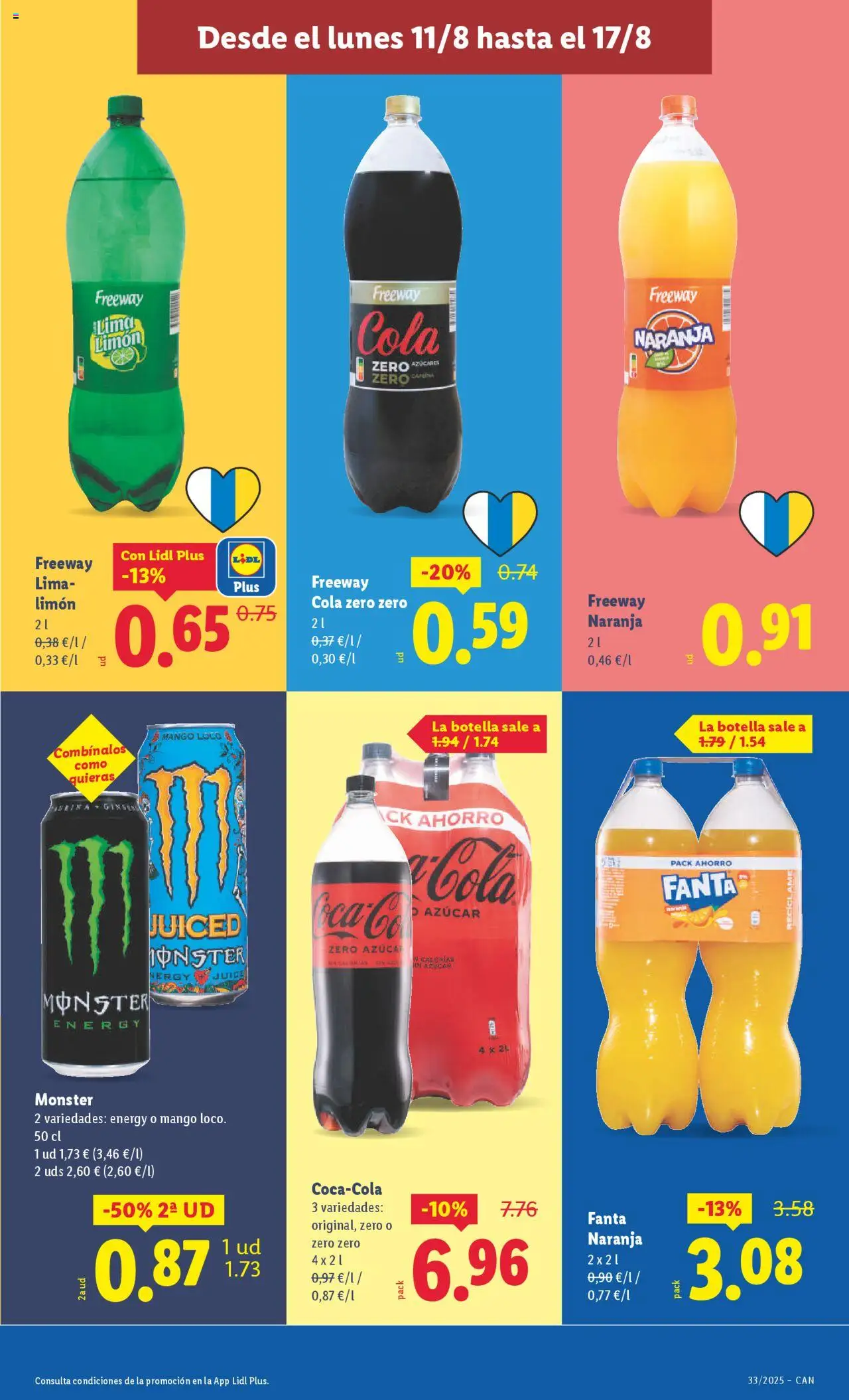 Lidl - Canarias  │ válido desde el 11.08.2025 | Página: 13 | Productos: Lima, Ρούτερ
