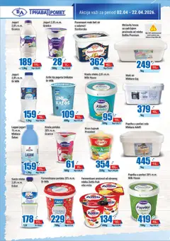 Kiselo mleko 2,8% m.m. Milk House, Kiselo mleko 2,8% m.m. - pregled Trnava Promet kataloga - važi od 02.04.2026 | Strana: 6