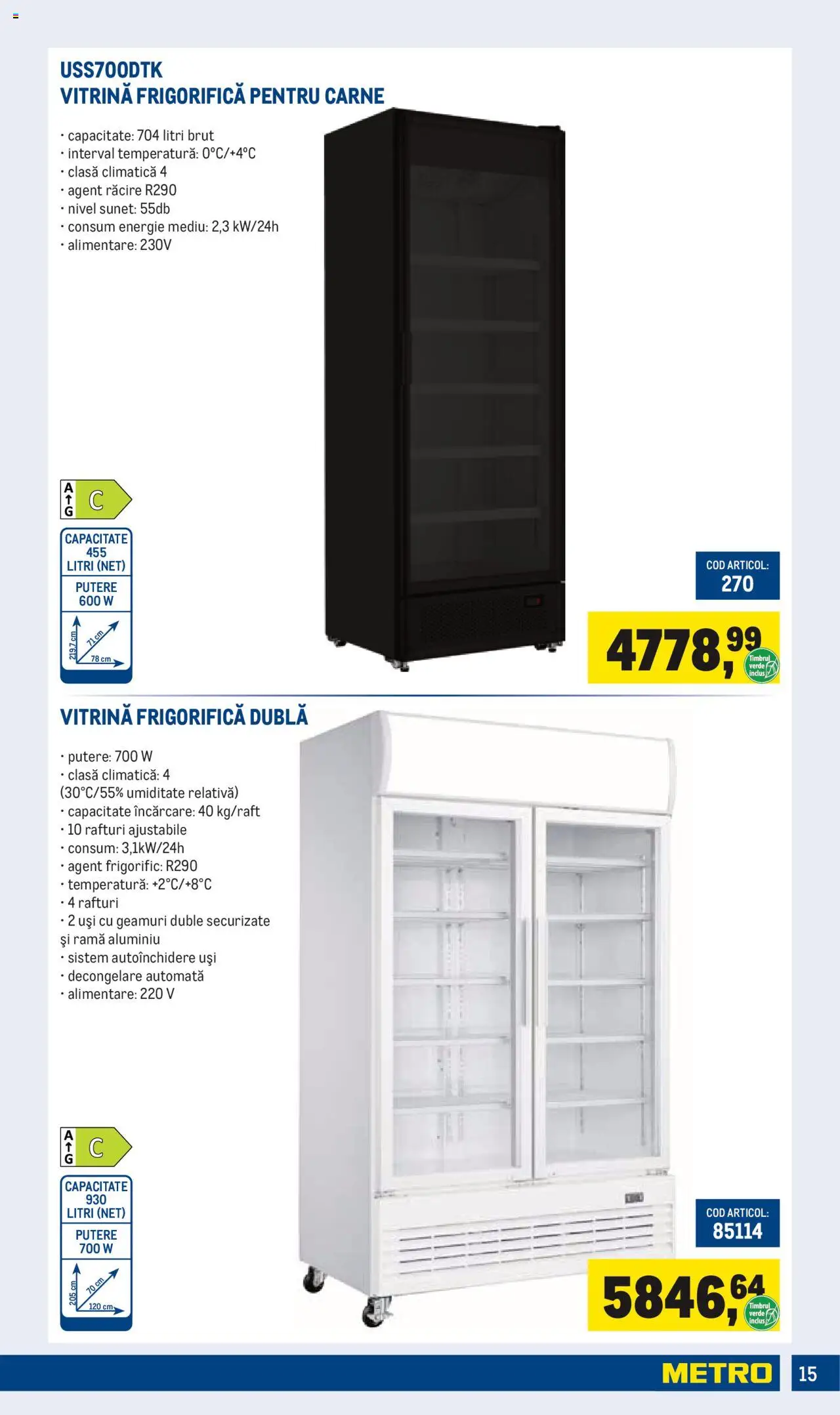 Catalog Metro – valabil de la 01.07.2025 | Pagină: 15 | Produse: Vitrină