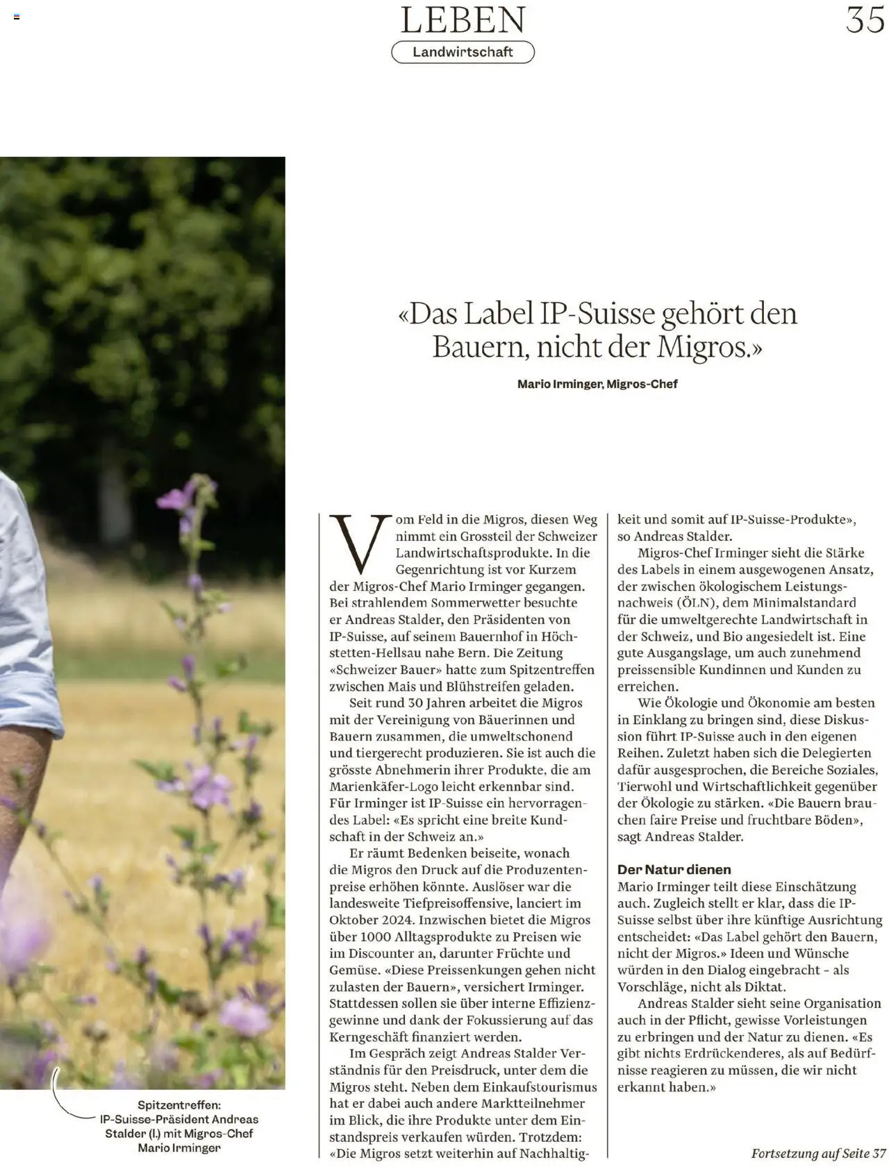 Migros - Magazin ab 28.07.2025 | Seite: 35 | Produkte: Früchte