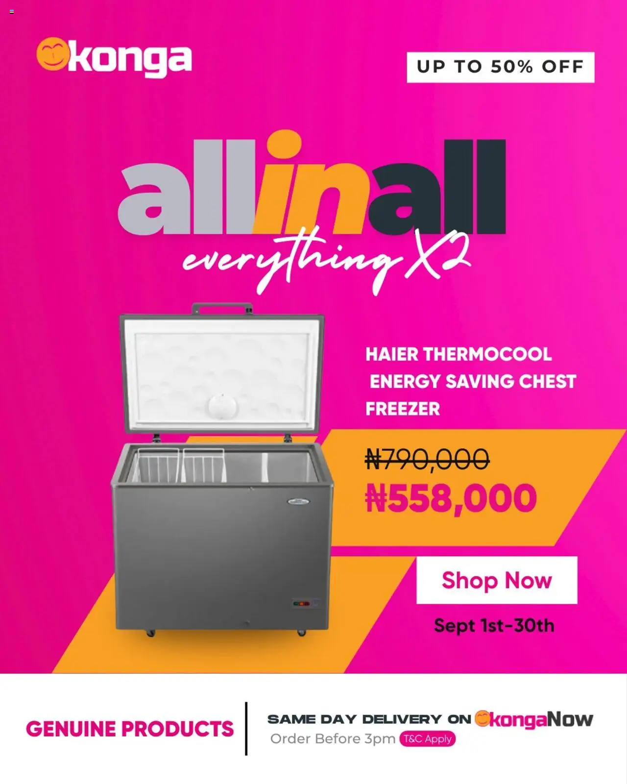 Konga Catalogue valid from 01.09.2025 | Page: 6 | Products: Freezer