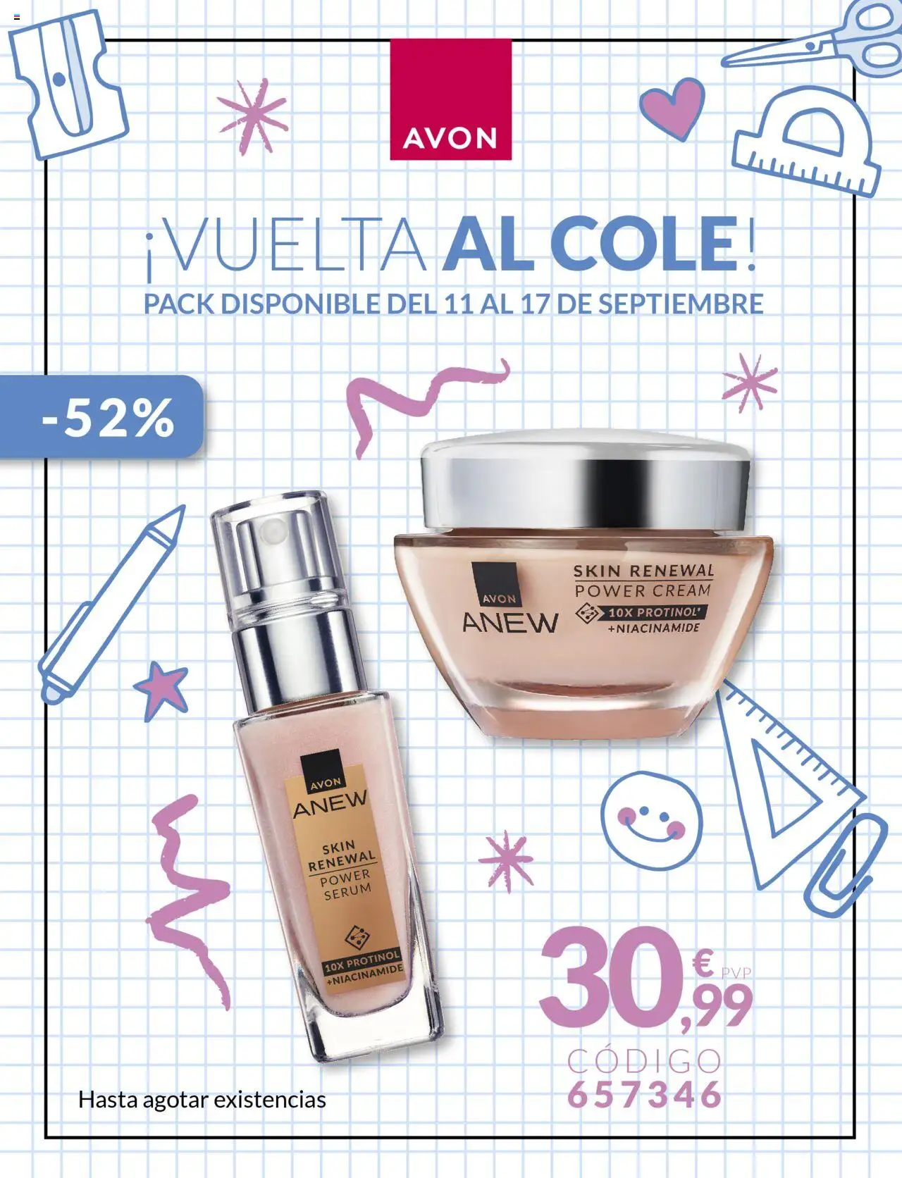 Avon - Vuelta al cole │ válido desde el 11.09.2025 | Página: 1 | Productos: Sérum