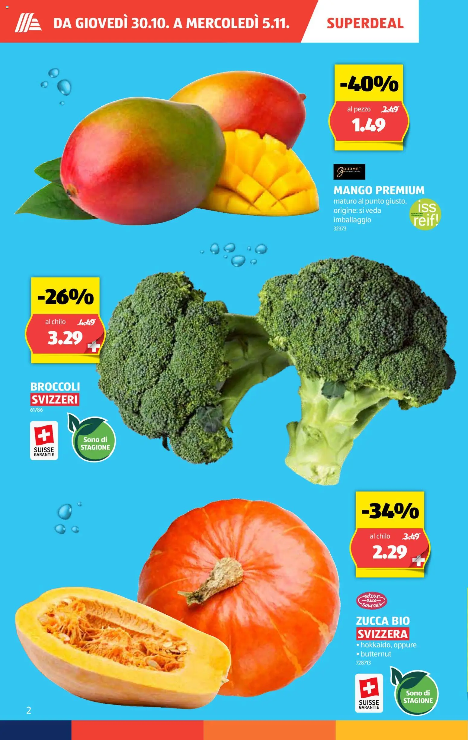 Aldi Aktionen IT – gültig ab 30.10.2025 | Seite: 3 | Produkte: Mango