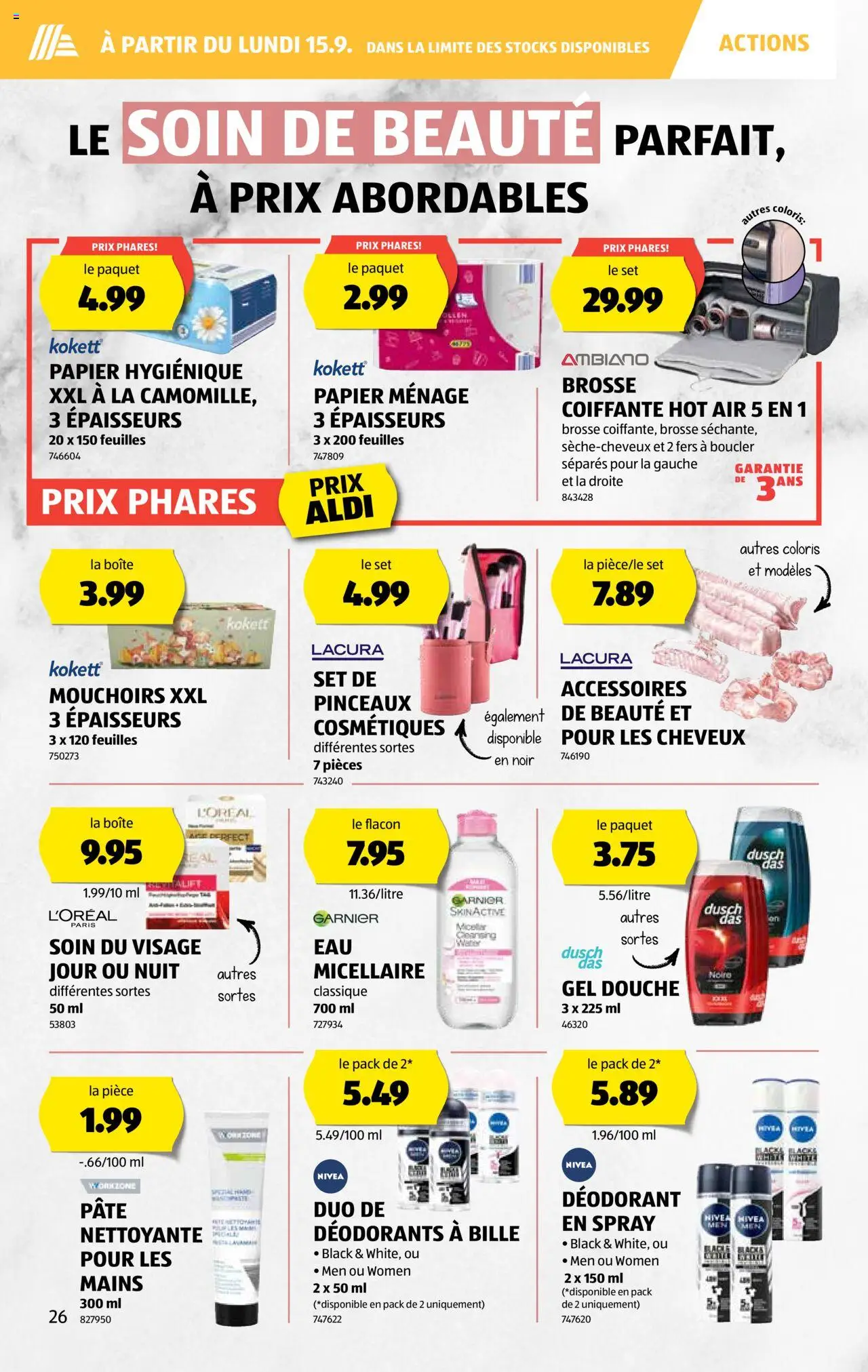 Aldi Aktionen FR – gültig ab 11.09.2025 | Seite: 27 | Produkte: Deodorant