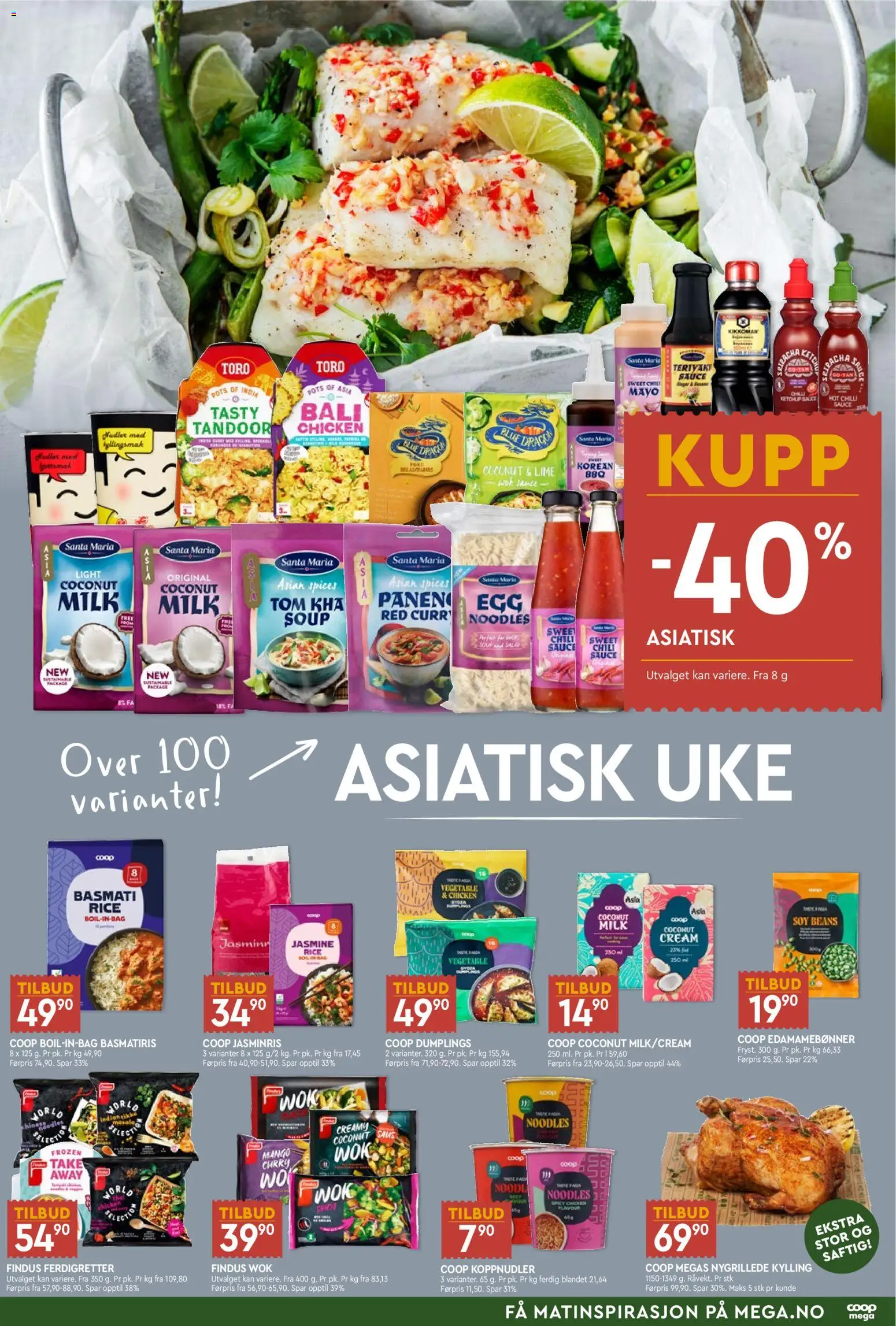 {H1} | Side: 3 | Produkter: Kylling, Nudler, Chilli, Oats