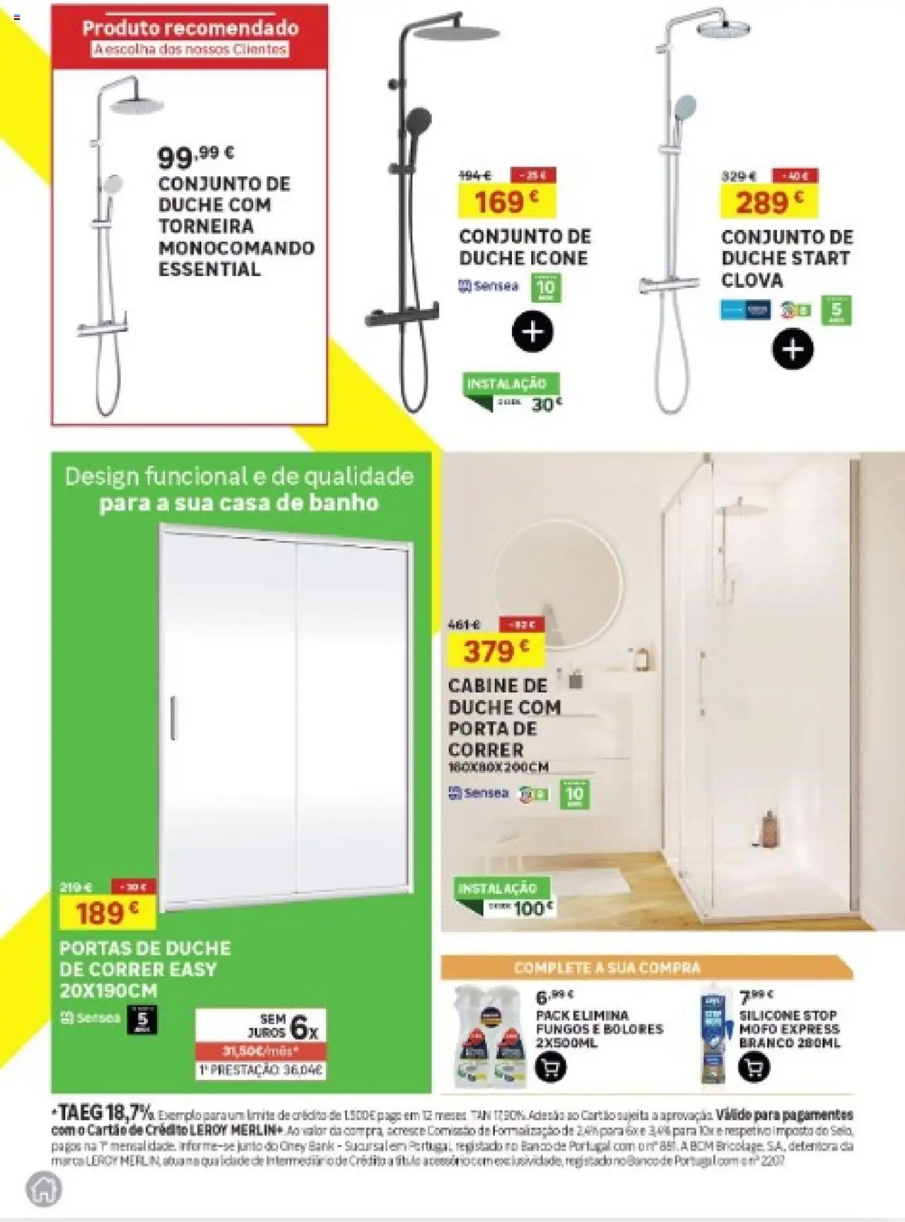 Leroy Merlin Catálogo │ válido de 02.10.2025 | Página: 7 | Produtos: Porta, Banco, Torneira, Portas