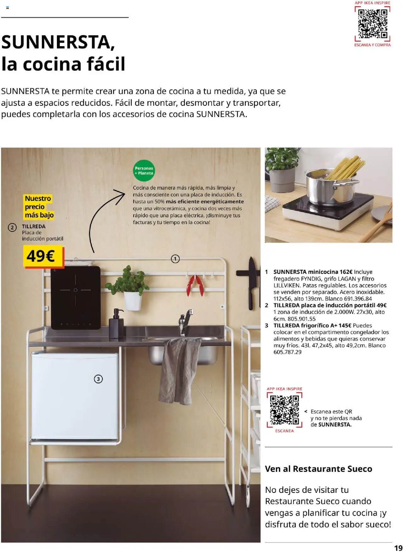 Catálogo IKEA Cocinas │ válido desde el 06.02.2025 | Página: 19 | Productos: Fregadero, Té, Congelador, Cocina