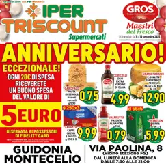 Anteprima del volantino Ipertriscount Guidonia Montecelio catalogo valido a partire dal 05.09.2025