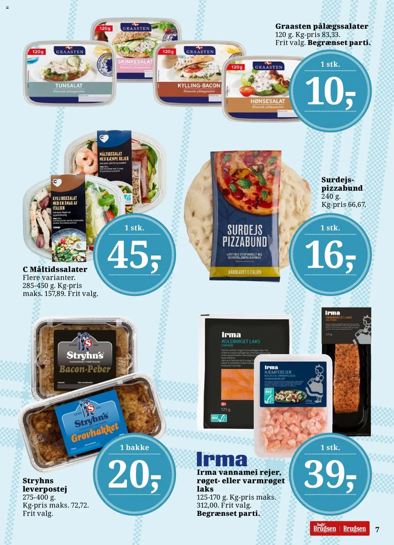 Dagli'Brugsen Tilbudsavis gyldig fra 04.07.2025 | Side: 8 | Produkter: Paté, Pizza, Mel, Olivenolie