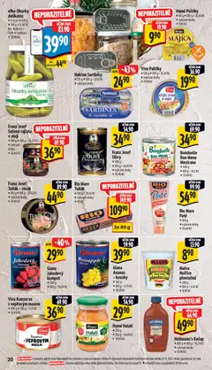 Náhled letáku Albert leták - Supermarket od 03.12.2025 | Strana: 27 | Produkty: Tuňák, Ananas, Hellmann's, Sušená rajčata