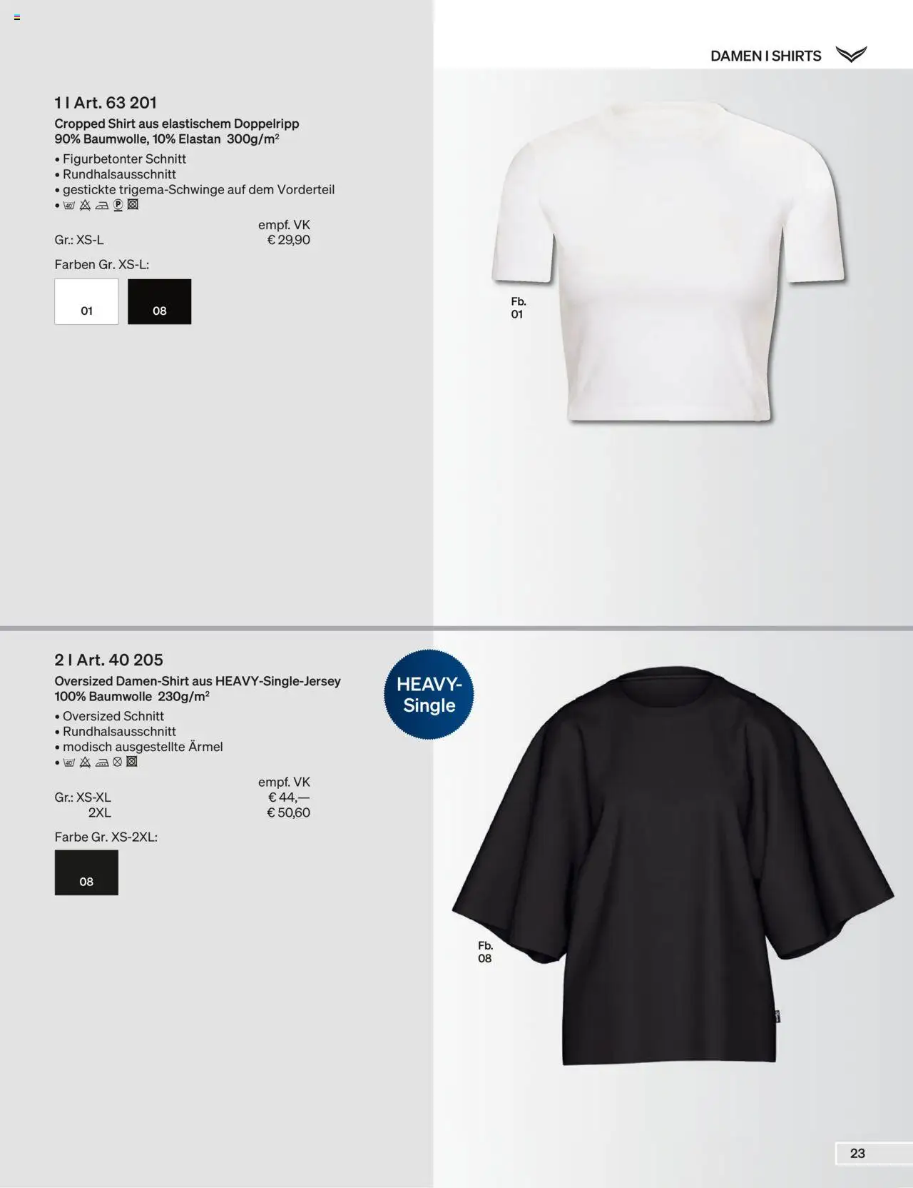 Trigema Prospekt 	 – gültig ab 01.09.2025 | Seite: 23