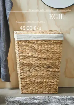 Vista previa JYSK catálogo válido desde el 05.02.2026 | Página: 7 | Productos: Ropa, Baño, Cesta