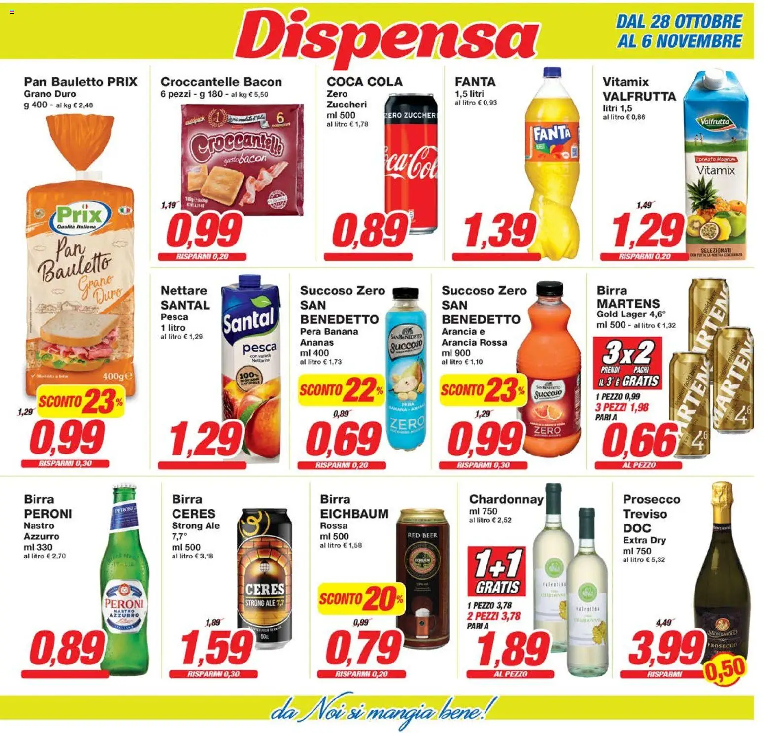 Volantino Prix del 28.10.2025 | Pagina: 13 | Prodotti: Ananas, Fanta, Arancia, Coca Cola