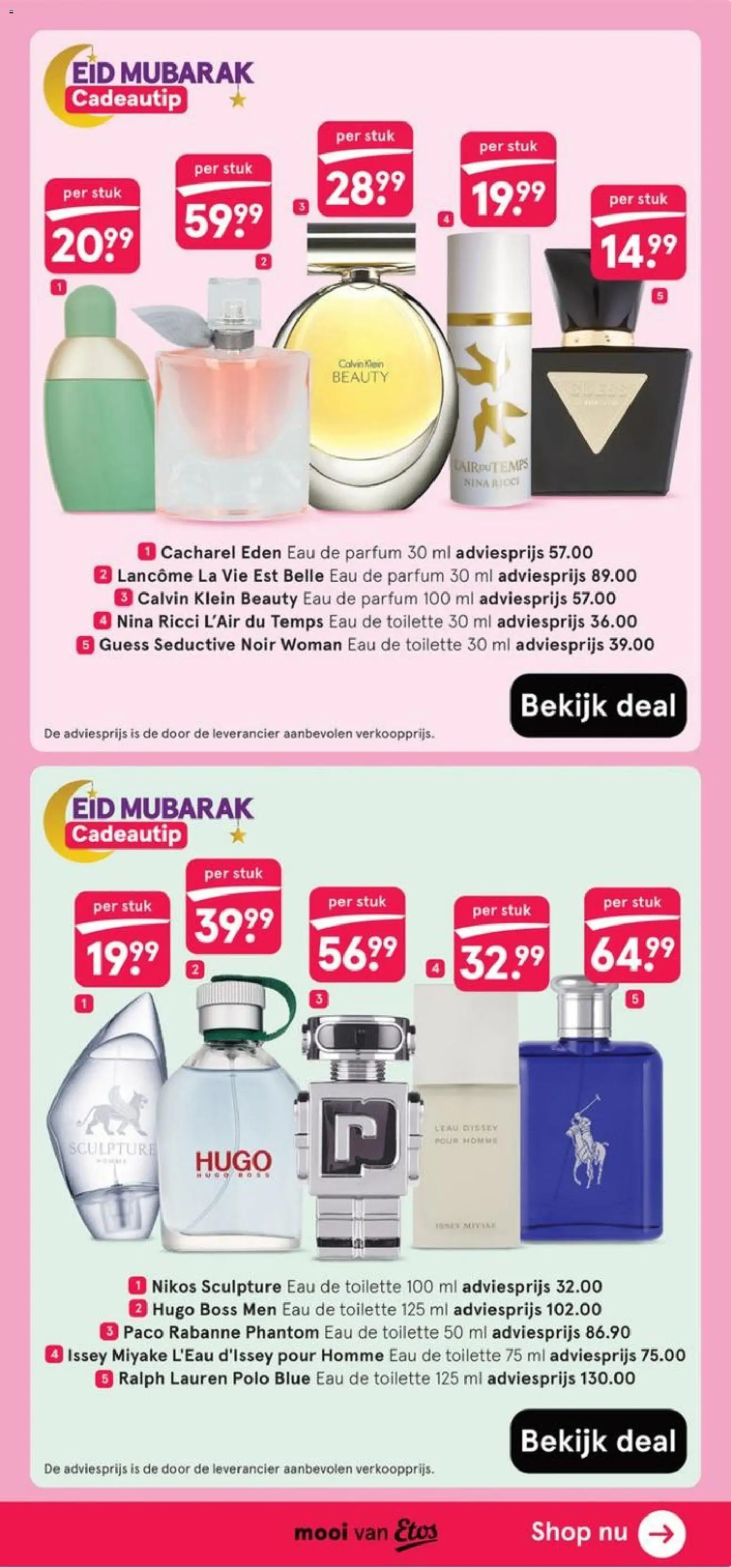 {H1} | Pagina: 27 | Producten: La, Parfum, Eau de toilette