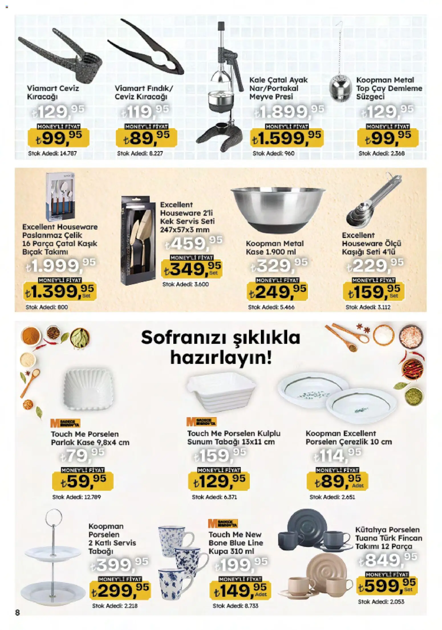 Migros Katalog - 5M Migroskop Dijital - 05.02.2026 tarihinden itibaren geçerlidir | Sayfa: 109 | Ürünler: Kaşe, Çatal, Çay, Ceviz