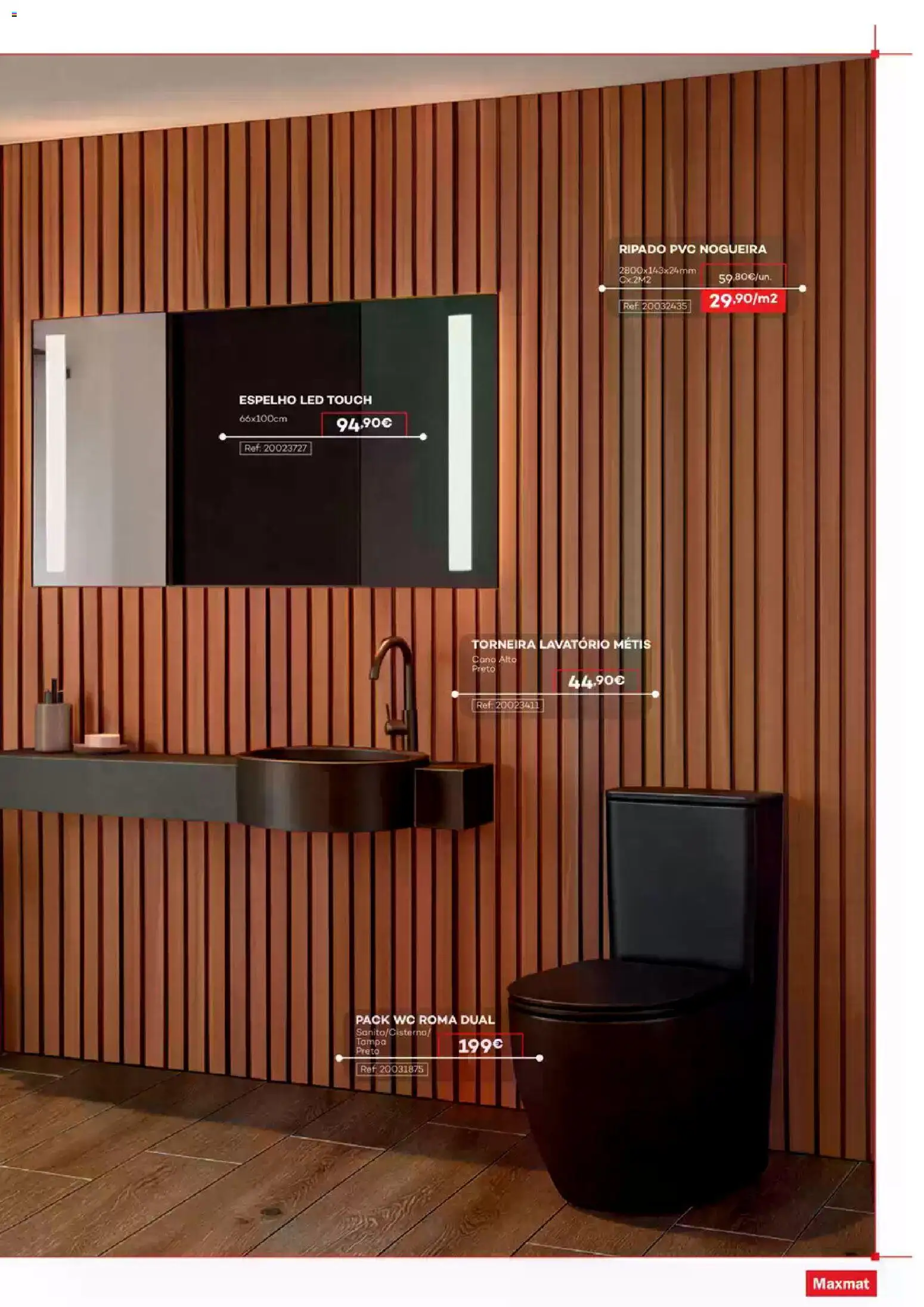 Maxmat folheto │ válido de 13.02.2026 | Página: 3 | Produtos: Torneira, Lavatório, Espelho
