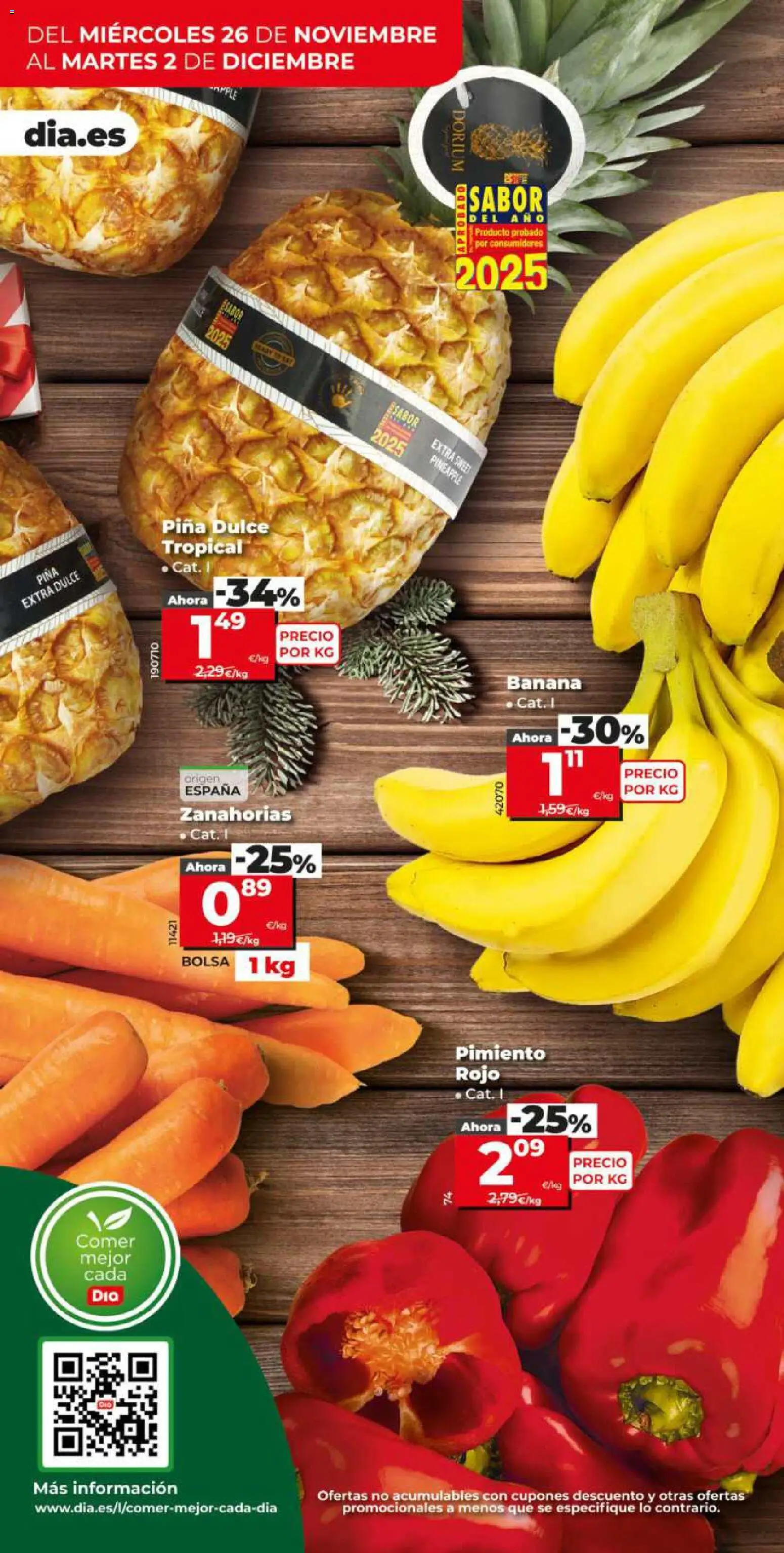 Dia - folleto Market │ válido desde el 26.11.2025 | Página: 4 | Productos: Piña, Κάδος απορρυμάτων, Apple, Bolsa