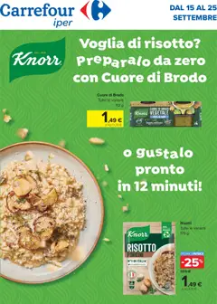 Anteprima del volantino Carrefour Iper - Offerte Imperdibili catalogo valido a partire dal 15.09.2025