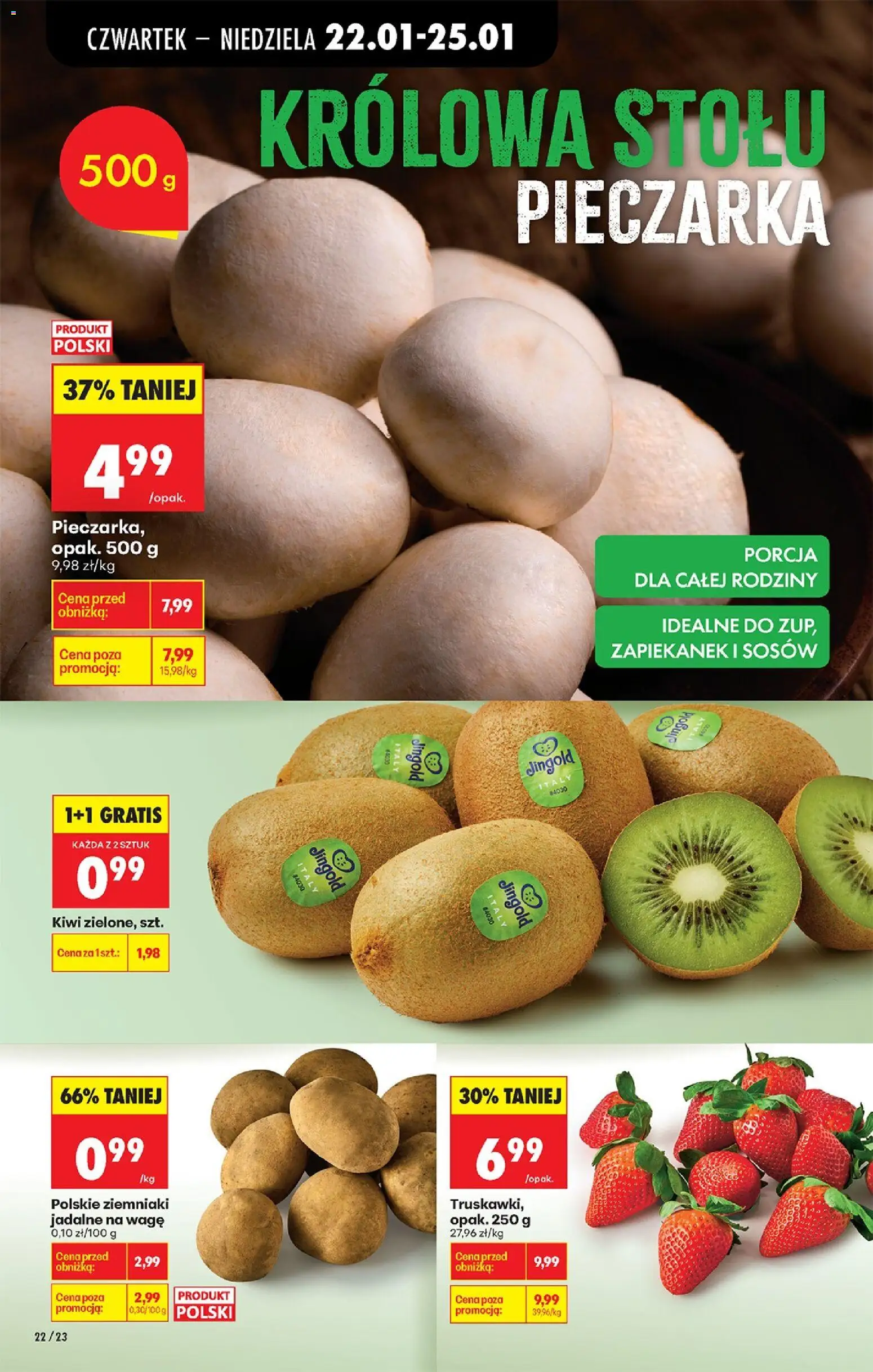 Biedronka gazetka - Oferta w tym tygodniu od 22.01.2026 | Strona: 26 | Produkty: Mango, Kapusta, Kapusta biała