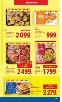 Trattoria Alfredo Picco Pizzi, Sajtos / szalámis 24 x 30 g - amely érvényes a következő dátumtól: 30.10.2025 | Oldal: 53