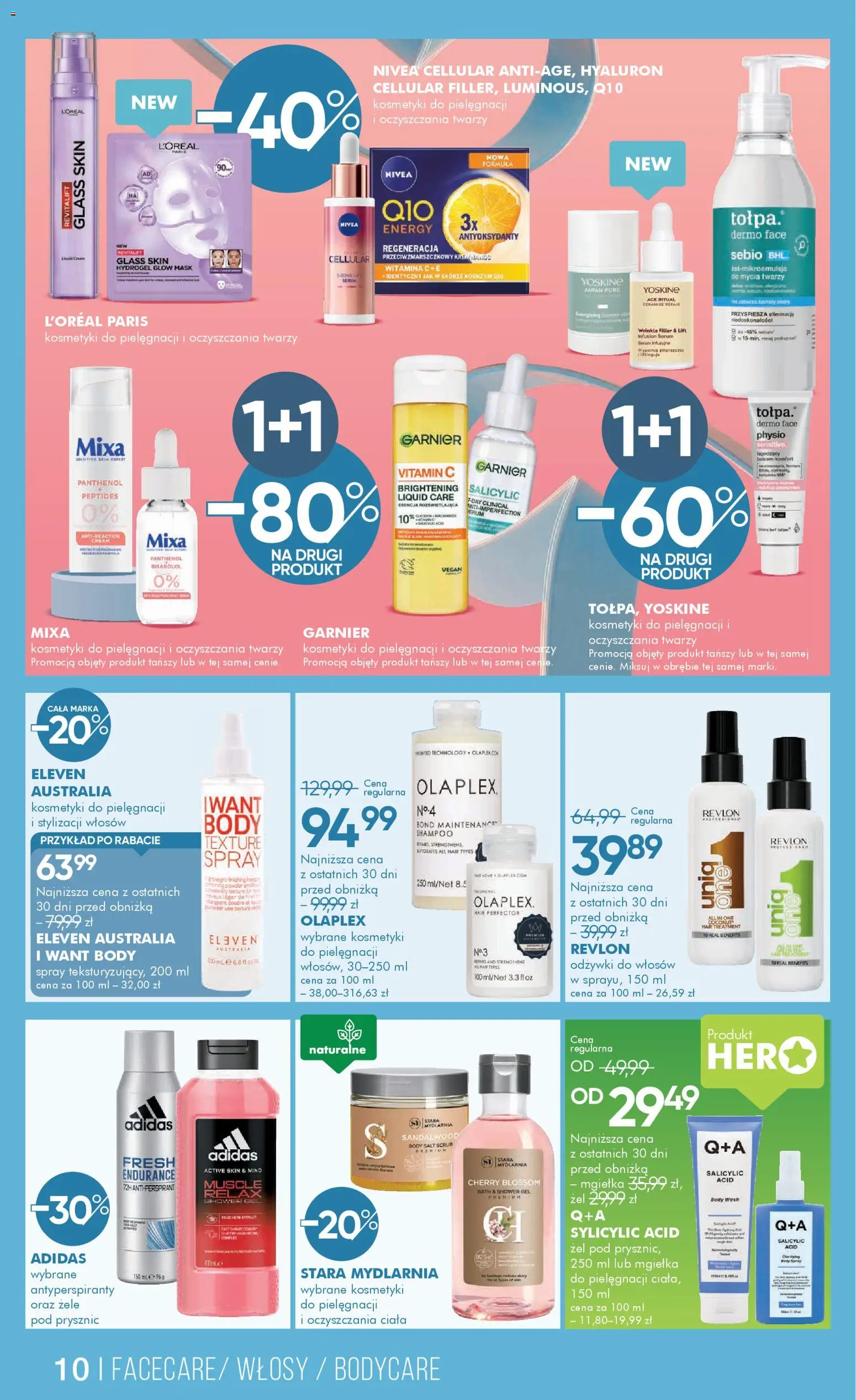 Super-pharm gazetka od 18.03.2026 | Strona: 10 | Produkty: Kosmetyki, Prysznic, Body