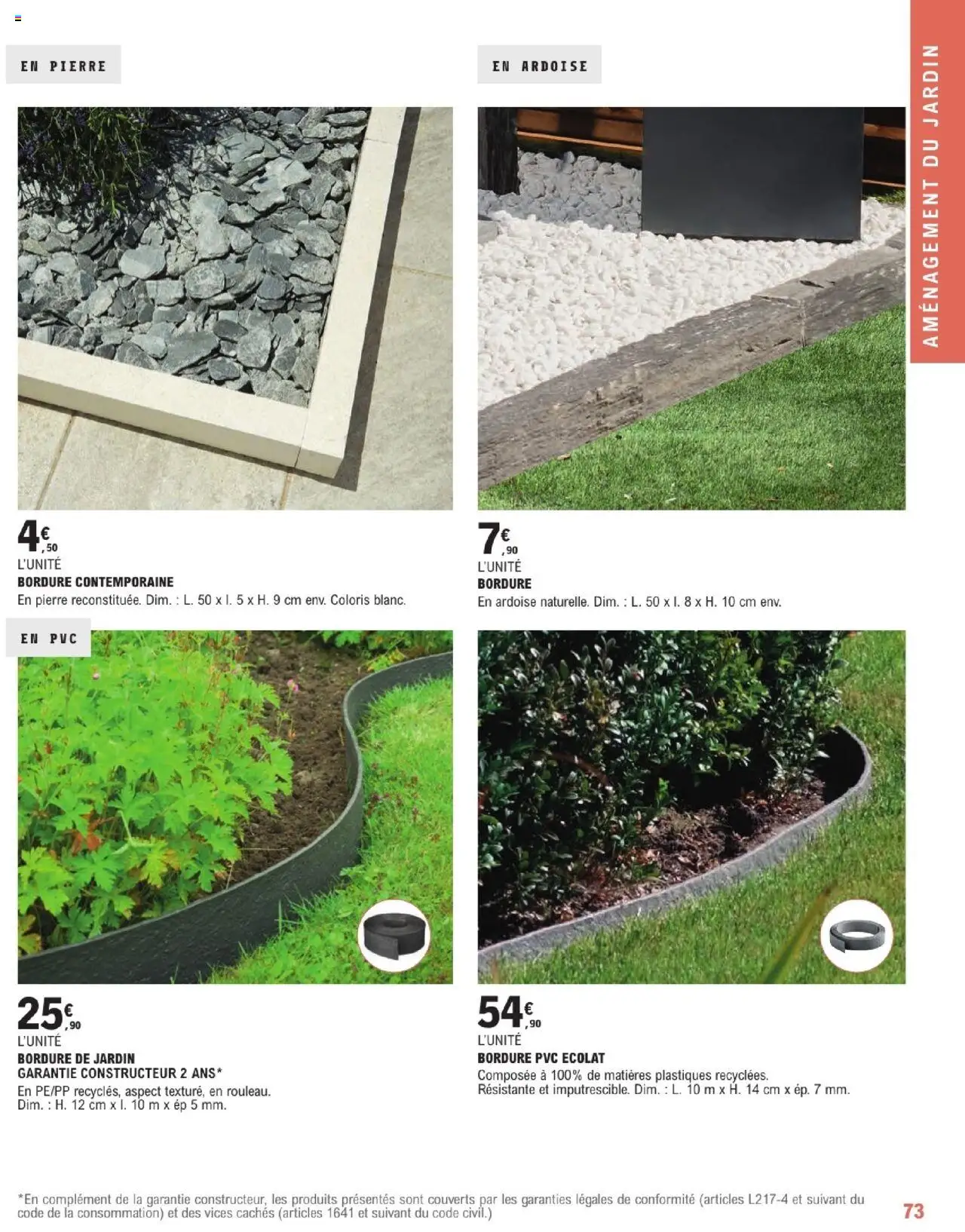  | Page: 73 | Produits: Bordure de jardin
