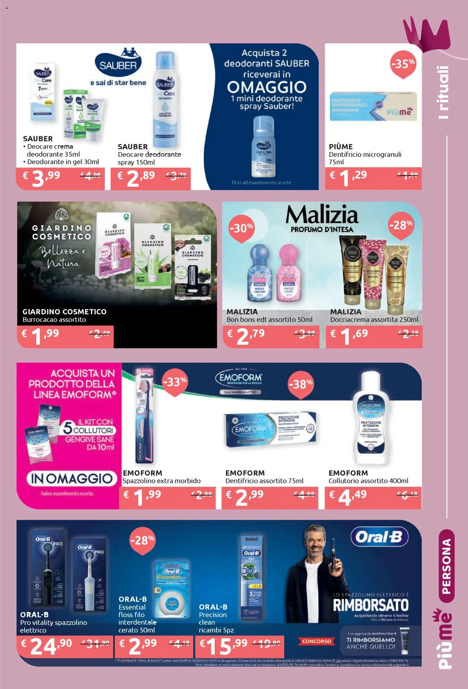 Volantino IperSoap del 27.10.2025 | Pagina: 17 | Prodotti: Crema, Deodorante, Spazzolino elettrico, Profumo