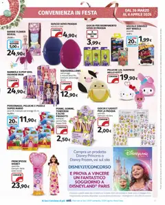 Anteprima del volantino Ipercoop volantino valido a partire dal 26.03.2026 | Pagina: 33 | Prodotti: Peluche, Uova, Data, Penne