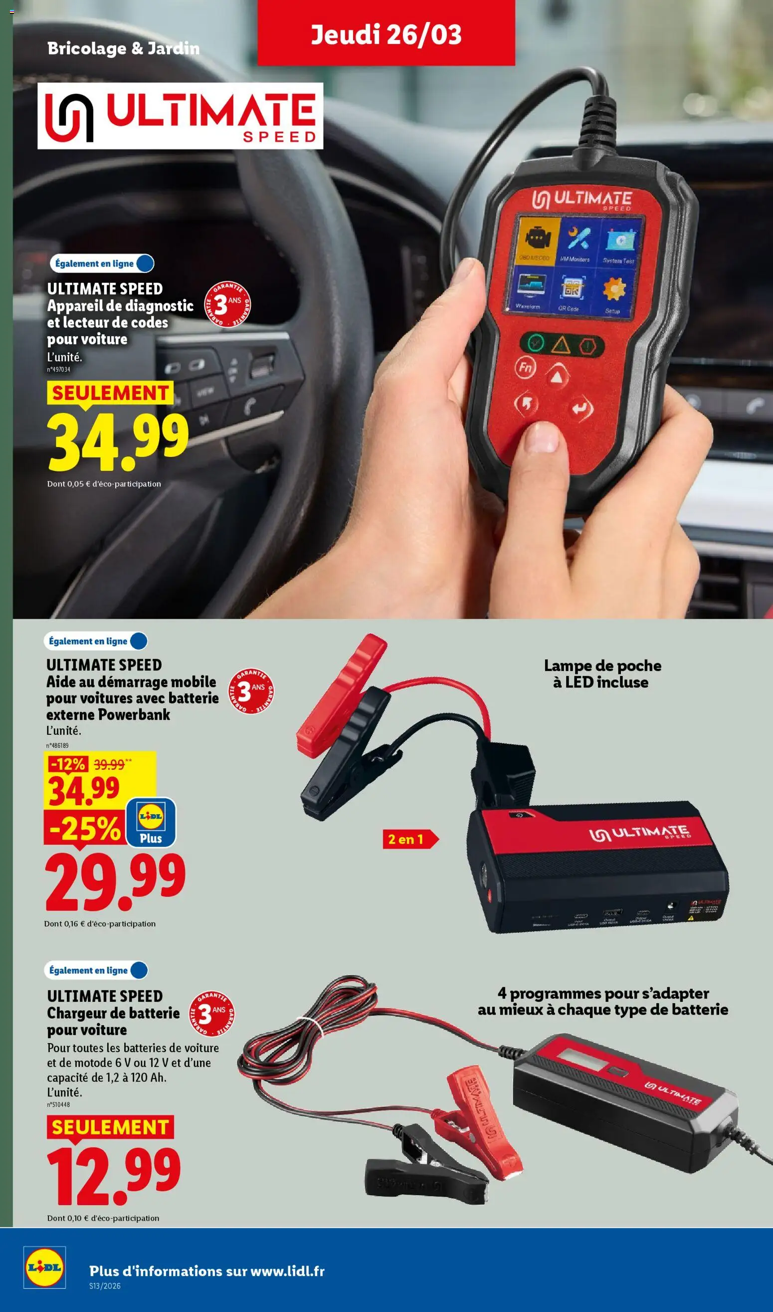 {H1} | Page: 32 | Produits: Batterie, Lampe